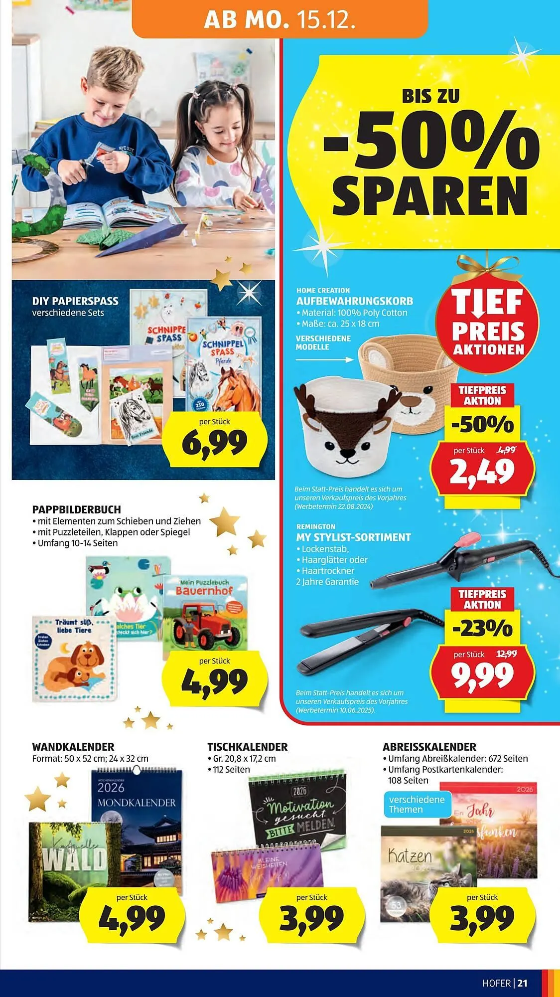 Hofer Flugblatt von 12. Dezember bis 18. Dezember 2025 - Flugblätt seite  33
