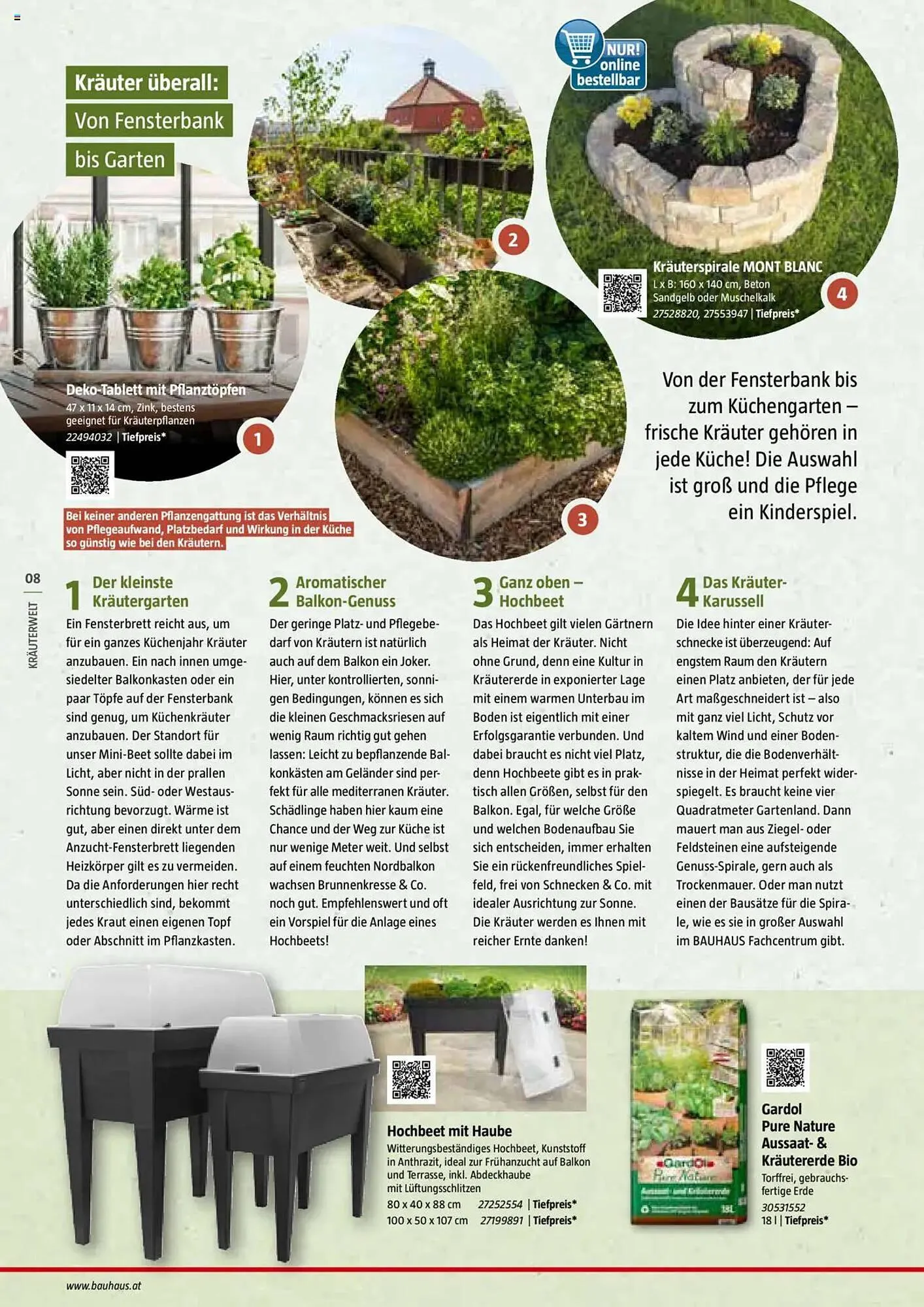 Bauhaus Flugblatt von 1. Juli bis 6. März 2026 - Flugblätt seite  8