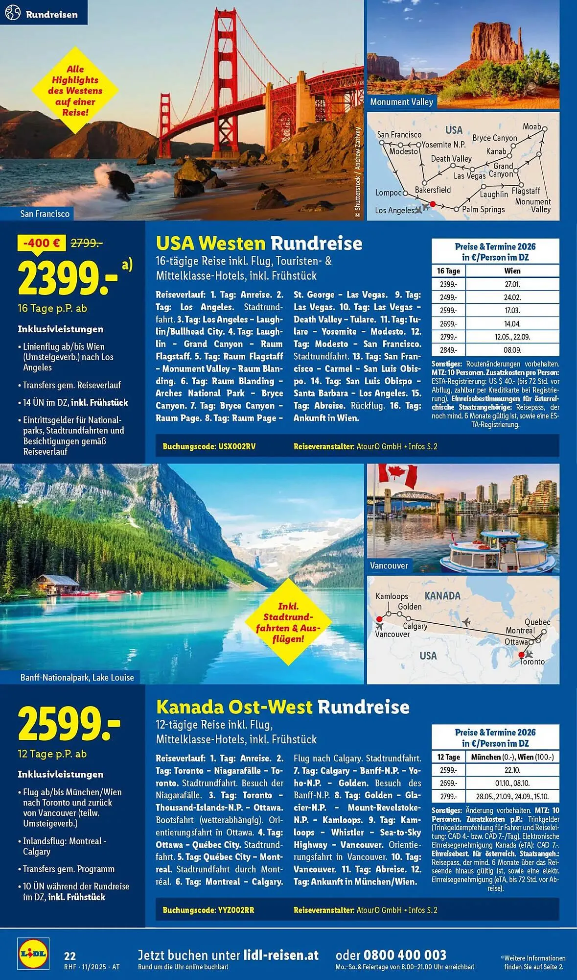 Lidl Flugblatt von 29. Oktober bis 30. November 2025 - Flugblätt seite 22