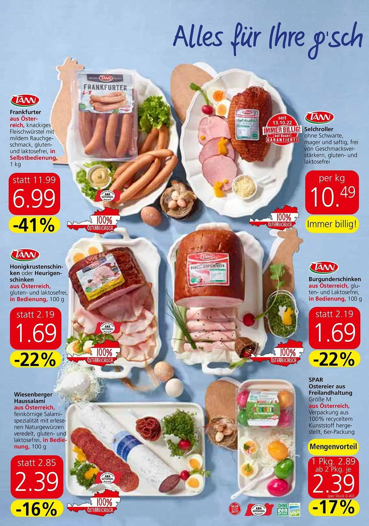 Spar Flugblatt von 26. März bis 3. April 2024 - Flugblätt seite 4