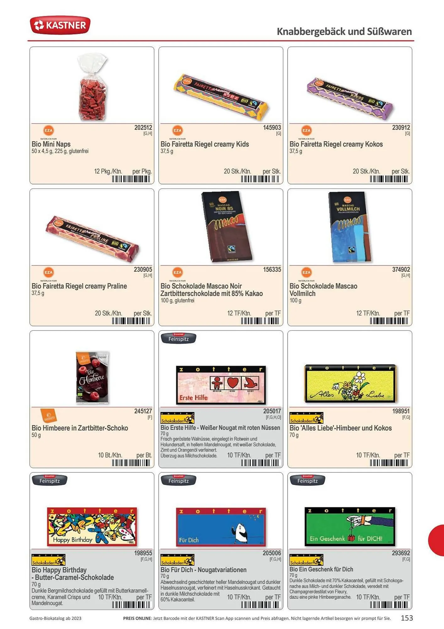 Kastner Flugblatt von 15. September bis 30. Dezember 2023 - Flugblätt seite  155
