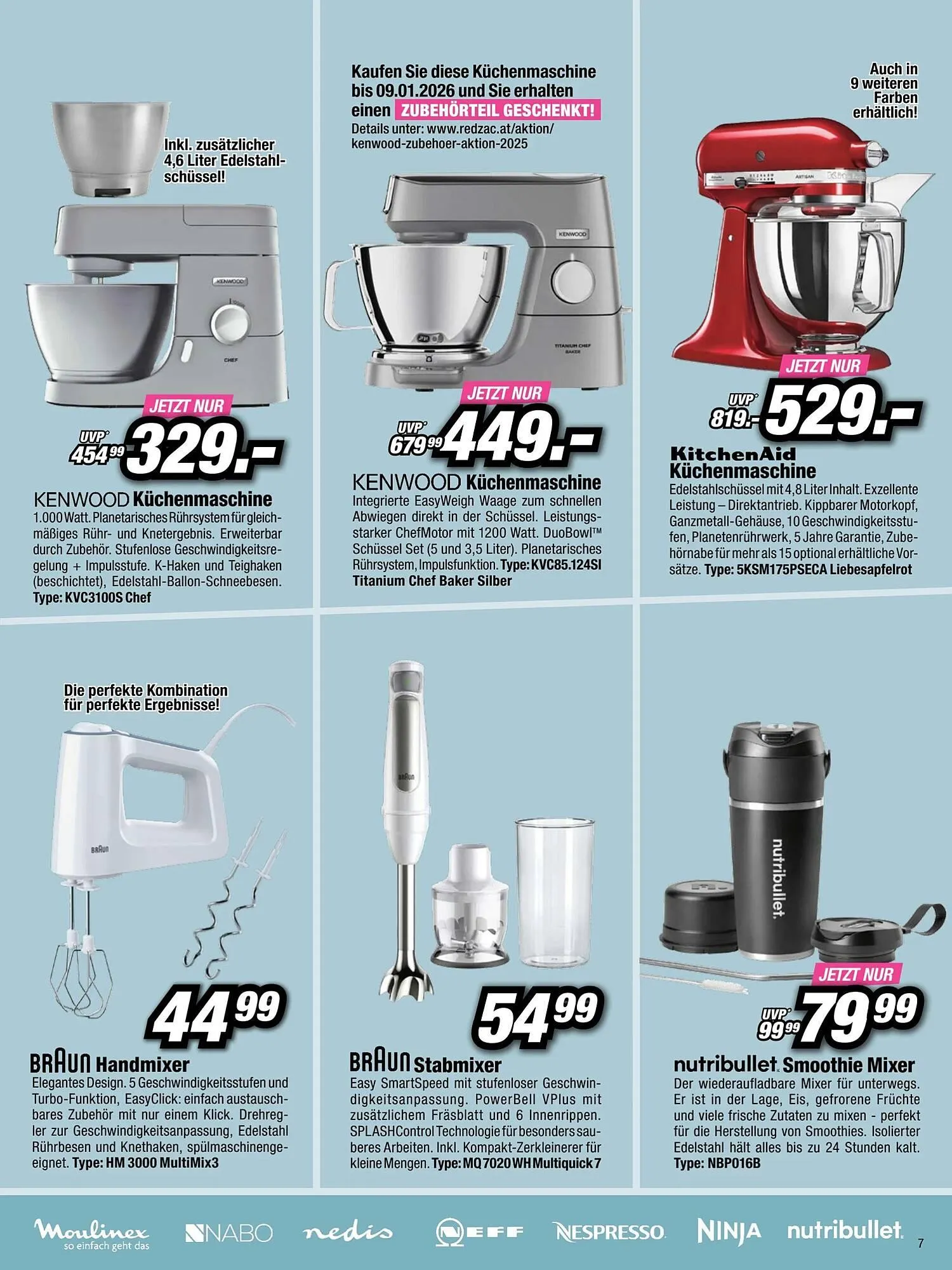 Red Zac Flugblatt von 7. Dezember bis 25. Dezember 2025 - Flugblätt seite 7