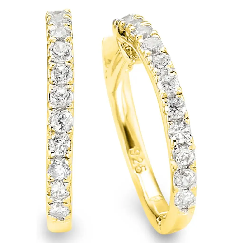 Bruno Banani Paar Creolen »Schmuck Geschenk Silber 925 Ohrschmuck Ohrringe«