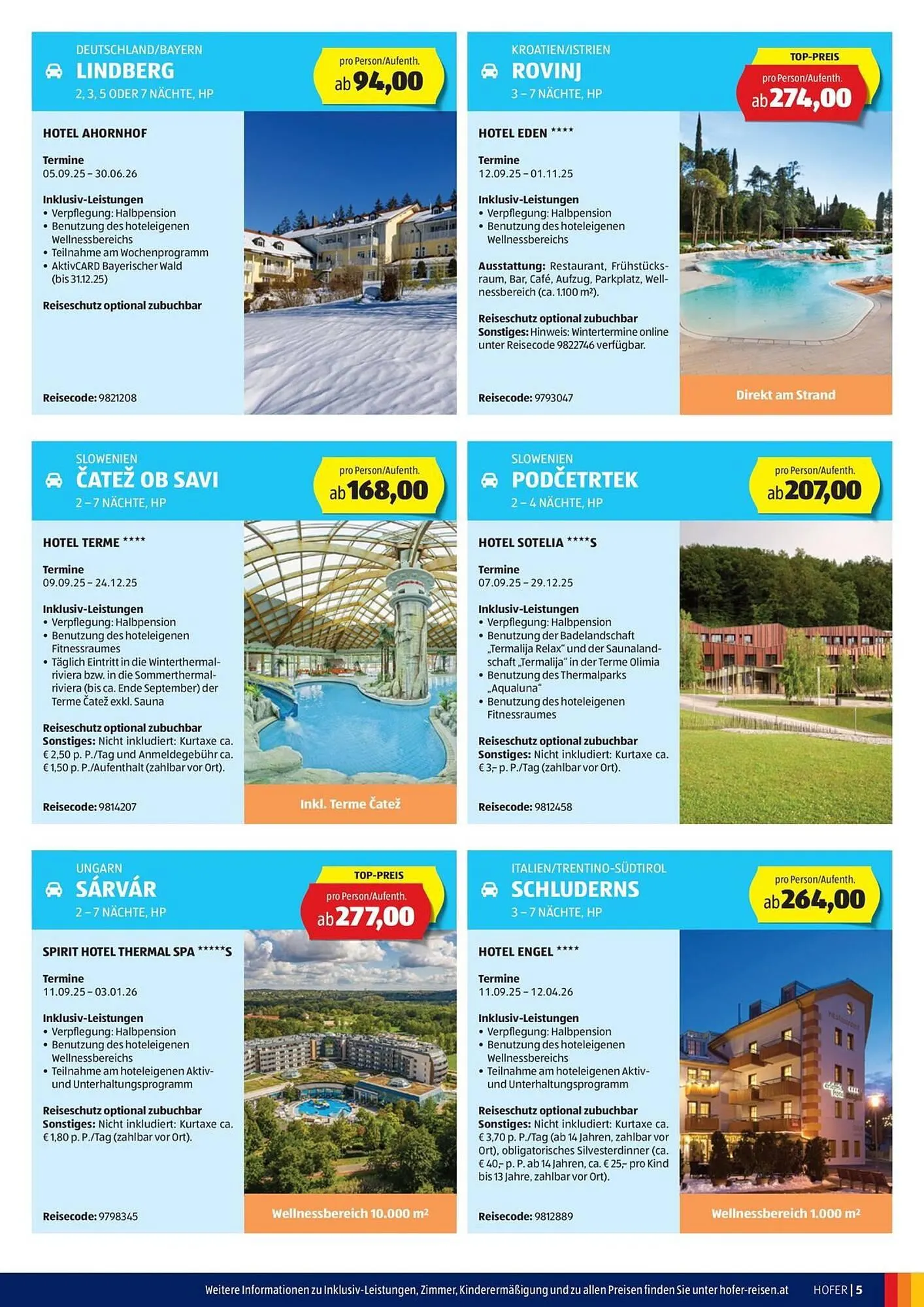Hofer Flugblatt von 7. September bis 31. Dezember 2025 - Flugblätt seite  5