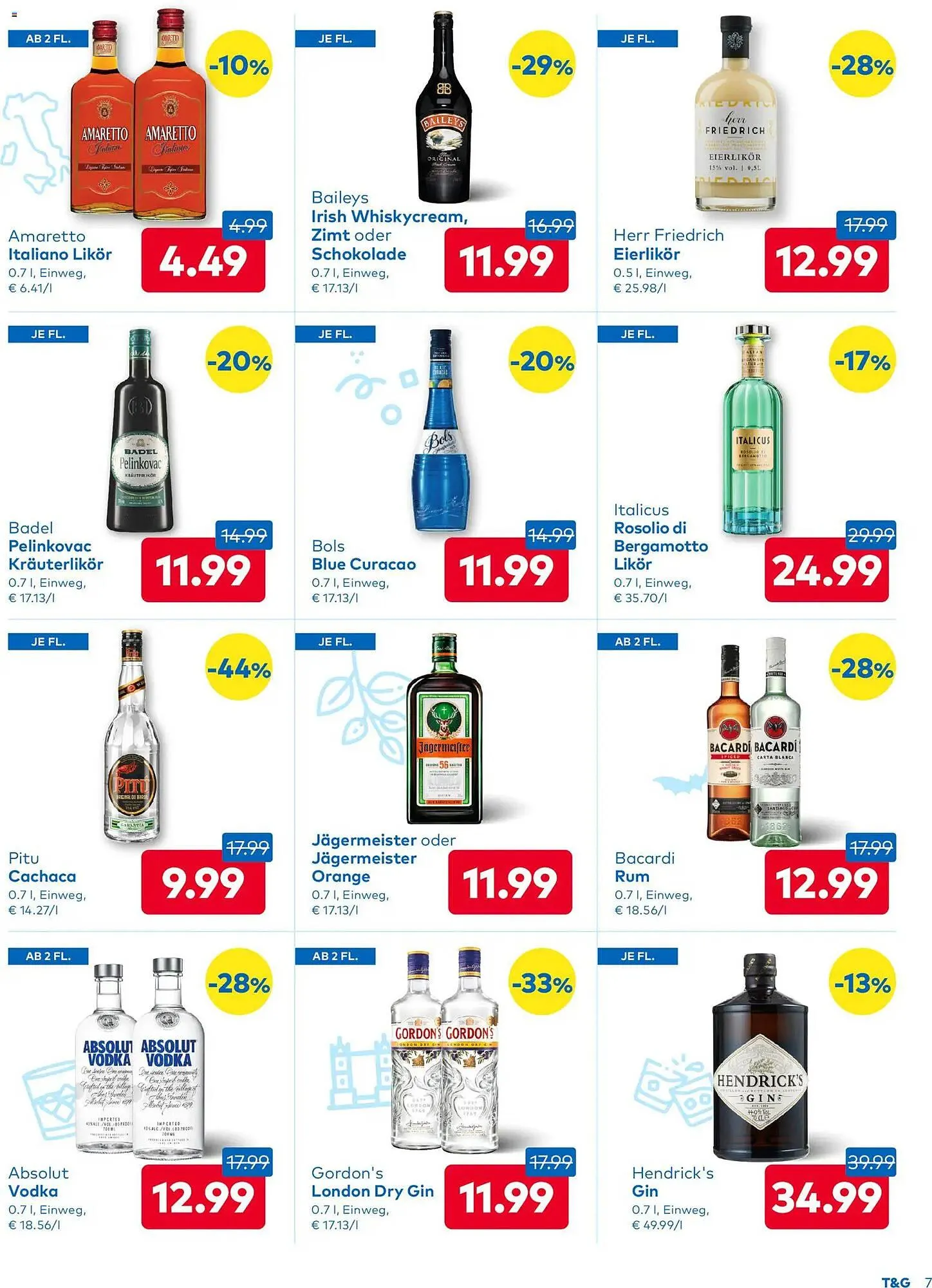 T&G Flugblatt von 20. November bis 3. Dezember 2025 - Flugblätt seite  7