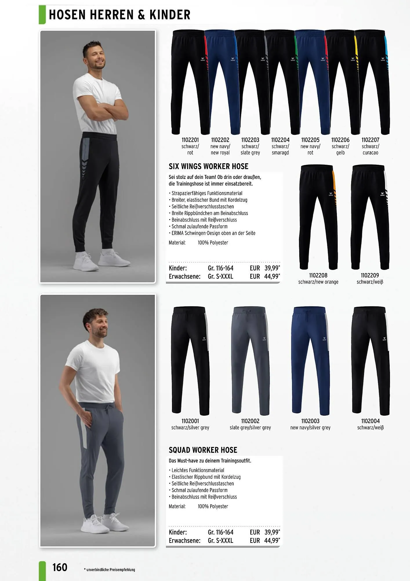 ERIMA Flugblatt von 2. Jänner bis 31. Dezember 2024 - Flugblätt seite 160