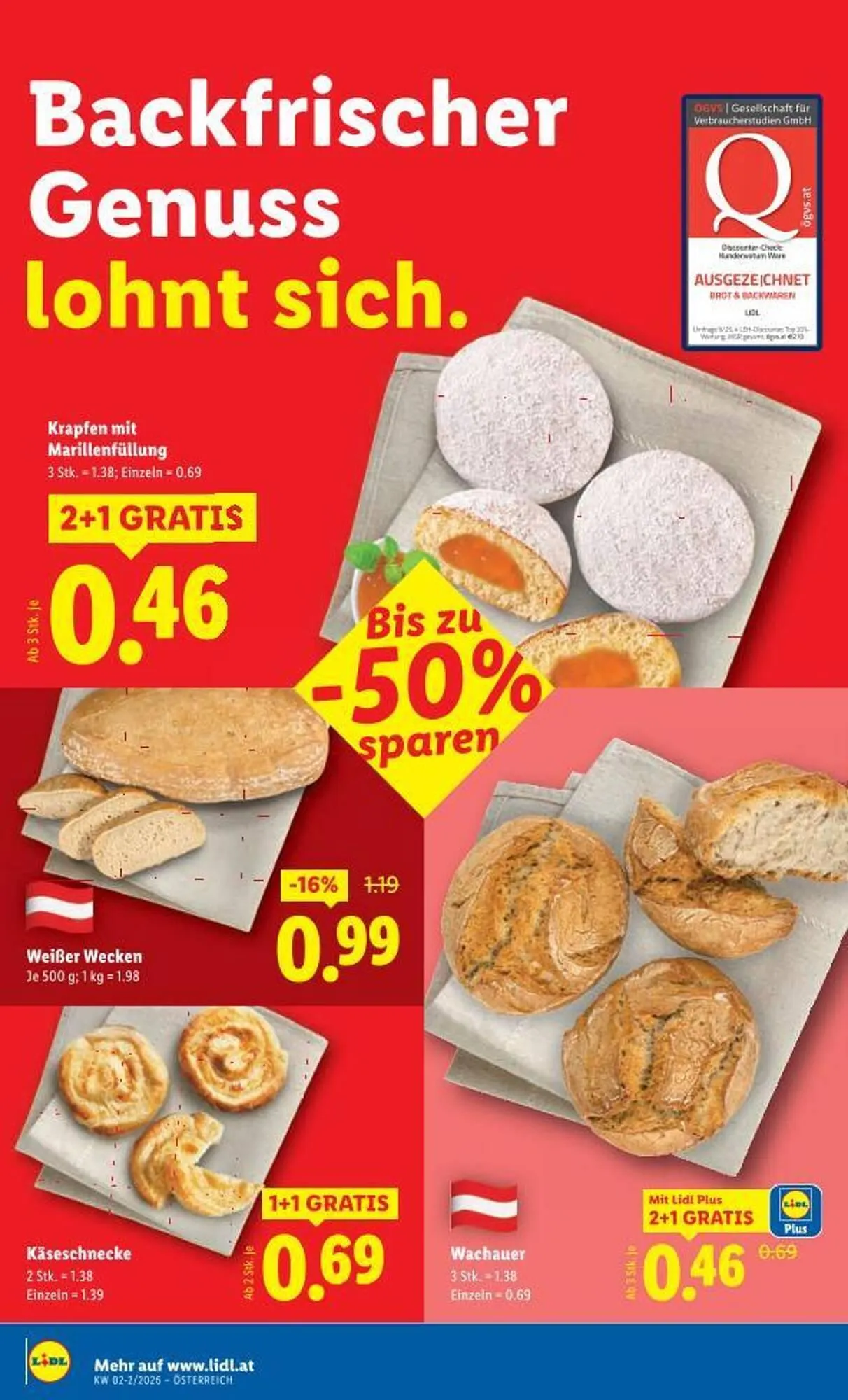 Lidl Flugblatt von 8. Jänner bis 14. Jänner 2026 - Flugblätt seite  7