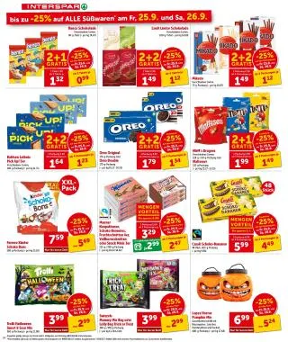 INTERSPAR Flugblatt von 24. September bis 7. Oktober 2026 - Flugblätt seite 14
