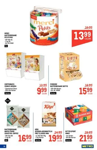 METRO Flugblatt Food von 3. September bis 30. September 2026 - Flugblätt seite  16
