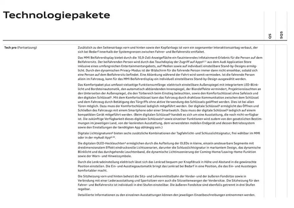 Audi Q5 SUV von 6. Dezember bis 6. Dezember 2025 - Flugblätt seite  23