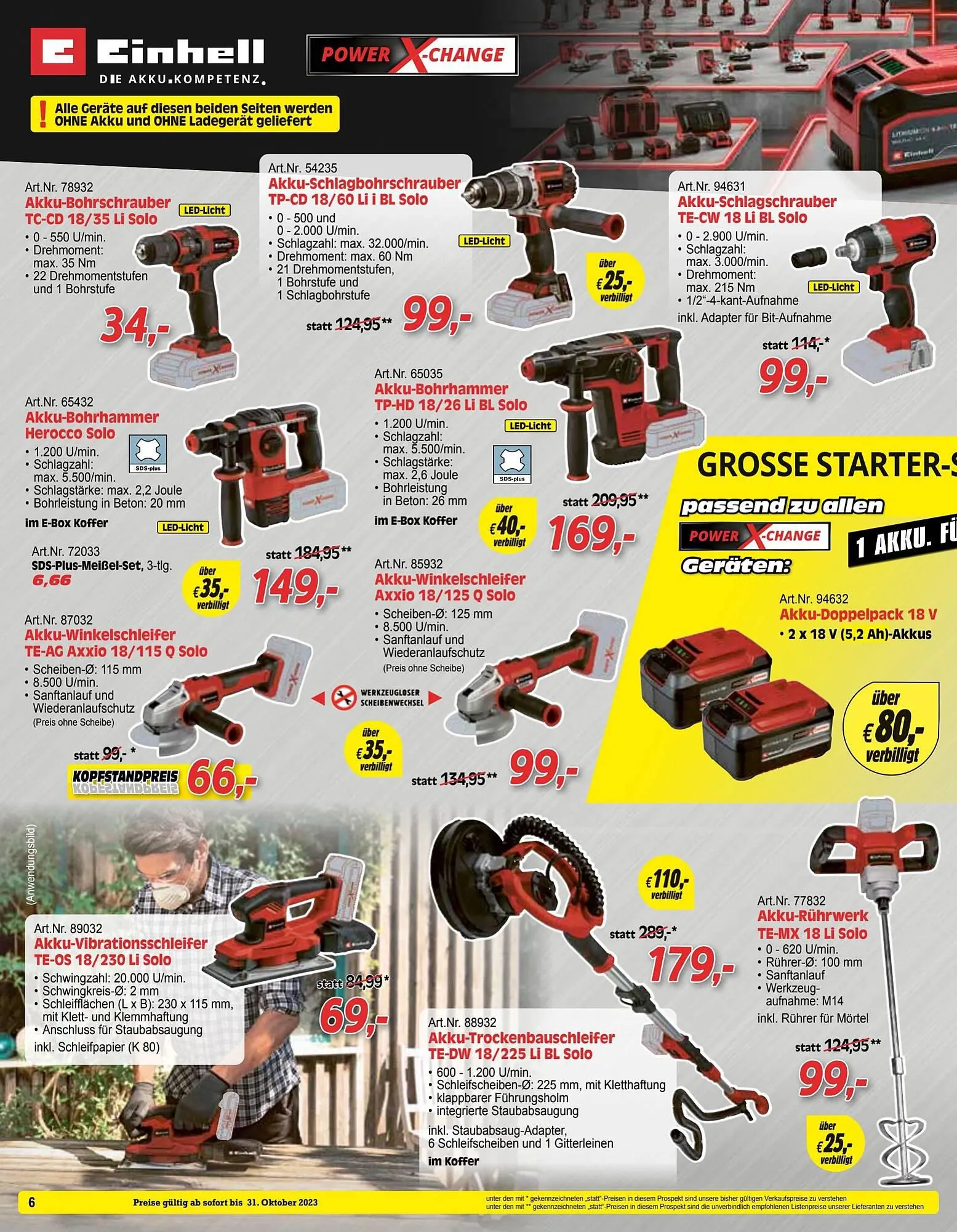 Zgonc Flugblatt von 15. Oktober bis 31. Oktober 2023 - Flugblätt seite 6