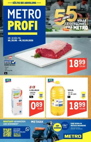 METRO Flugblatt - Metro profi - 1