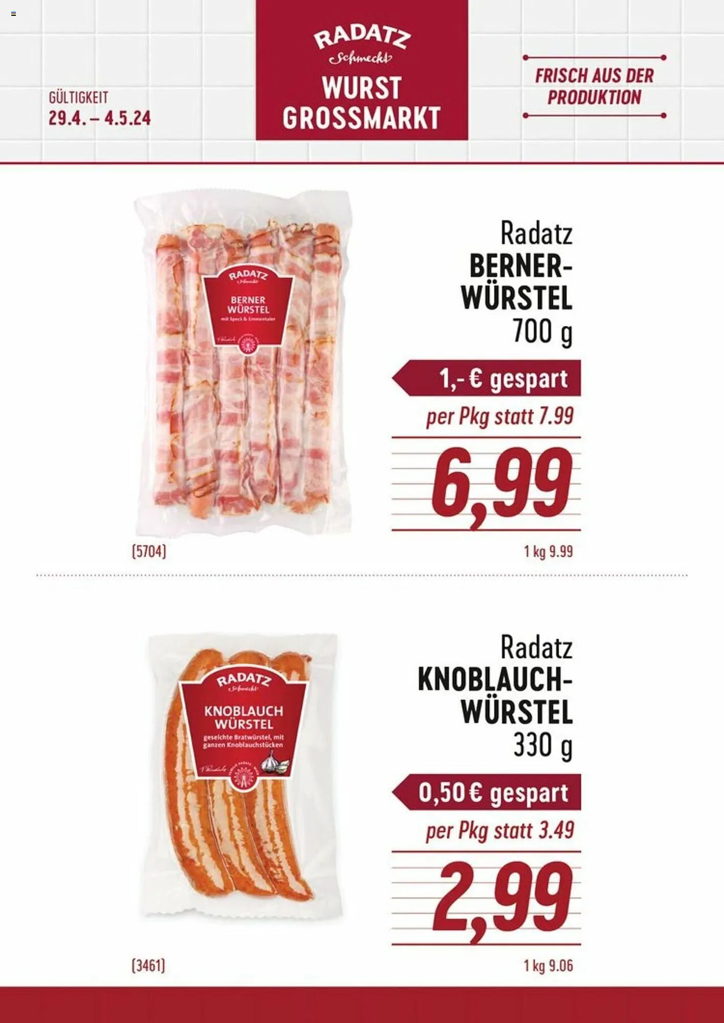 Radatz Flugblatt - 1