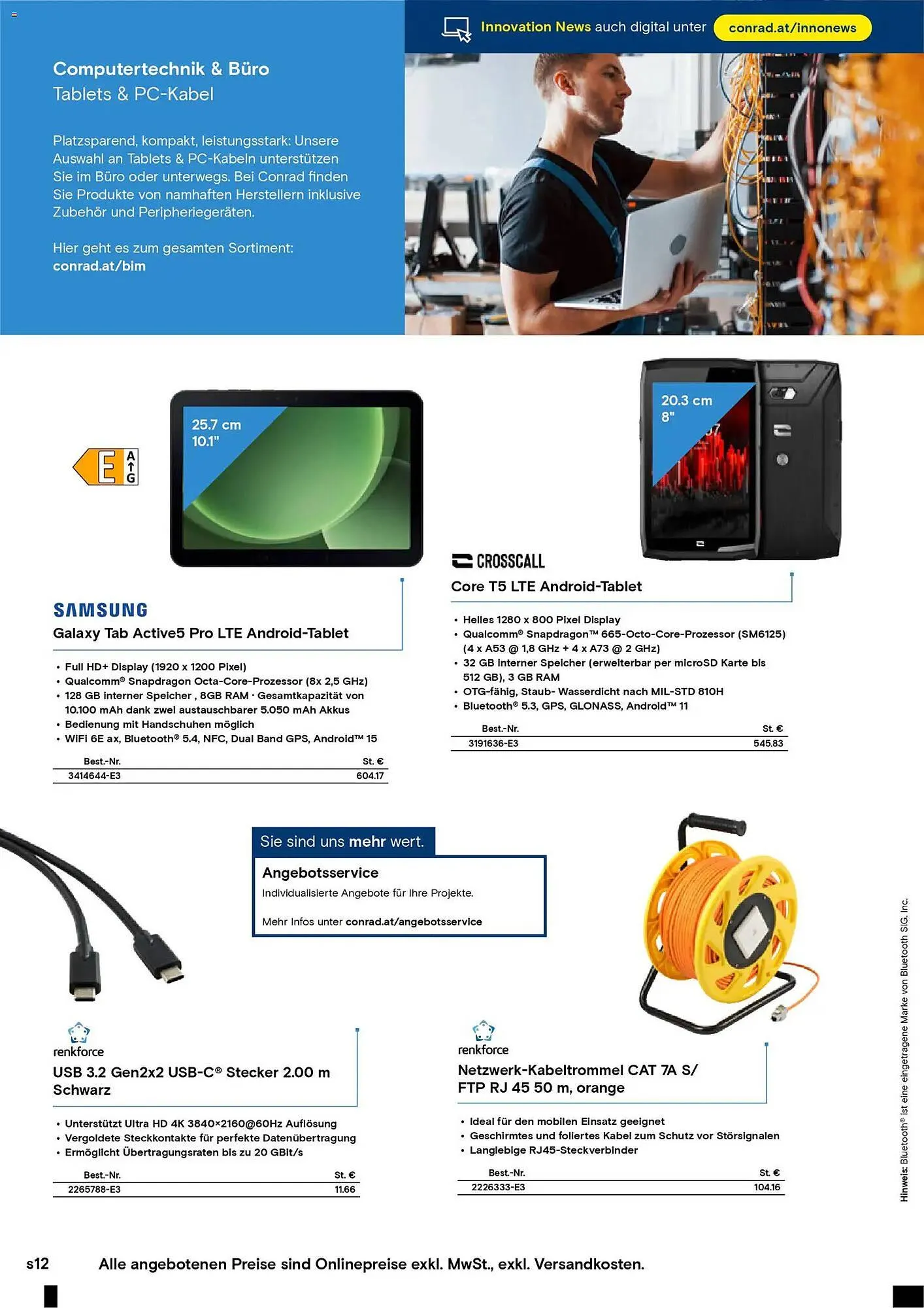 Conrad Katalog von 23. Oktober bis 31. Dezember 2025 - Flugblätt seite 12