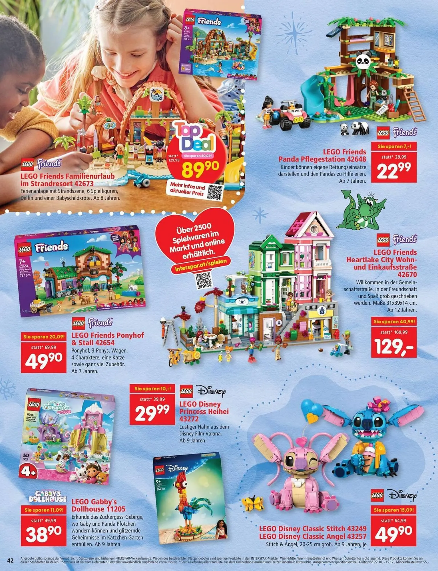 Interspar Flugblatt von 22. Oktober bis 15. Dezember 2025 - Flugblätt seite  42