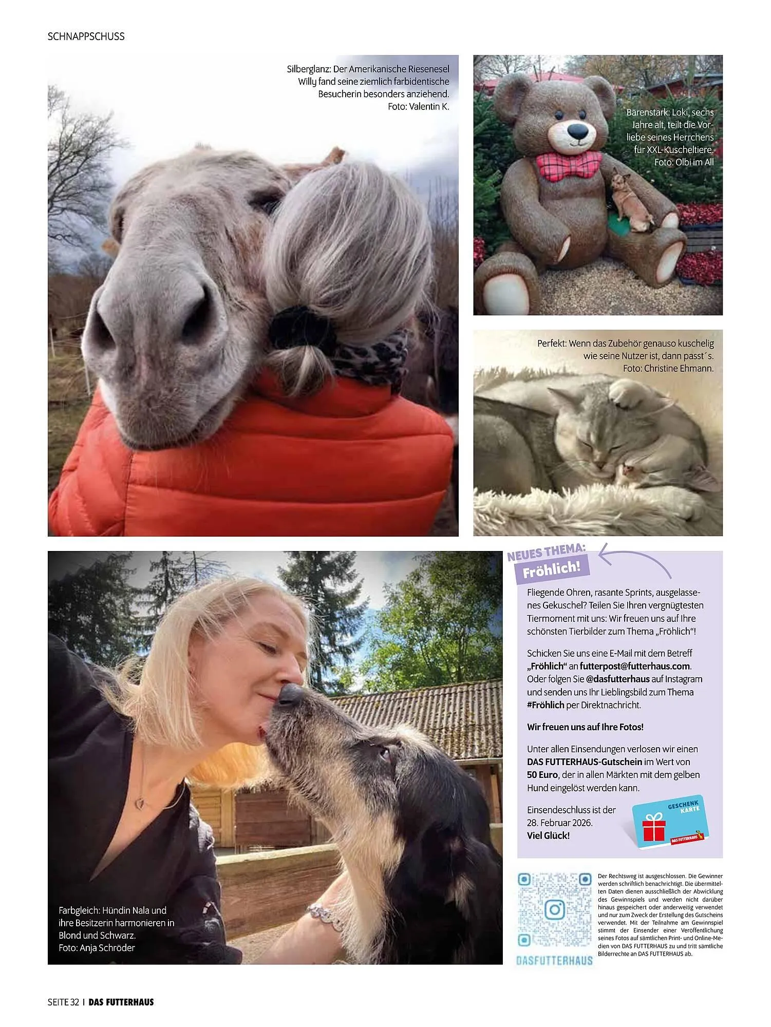 Das Futterhaus Prospekt von 16. Februar bis 8. März 2026 - Flugblätt seite  32