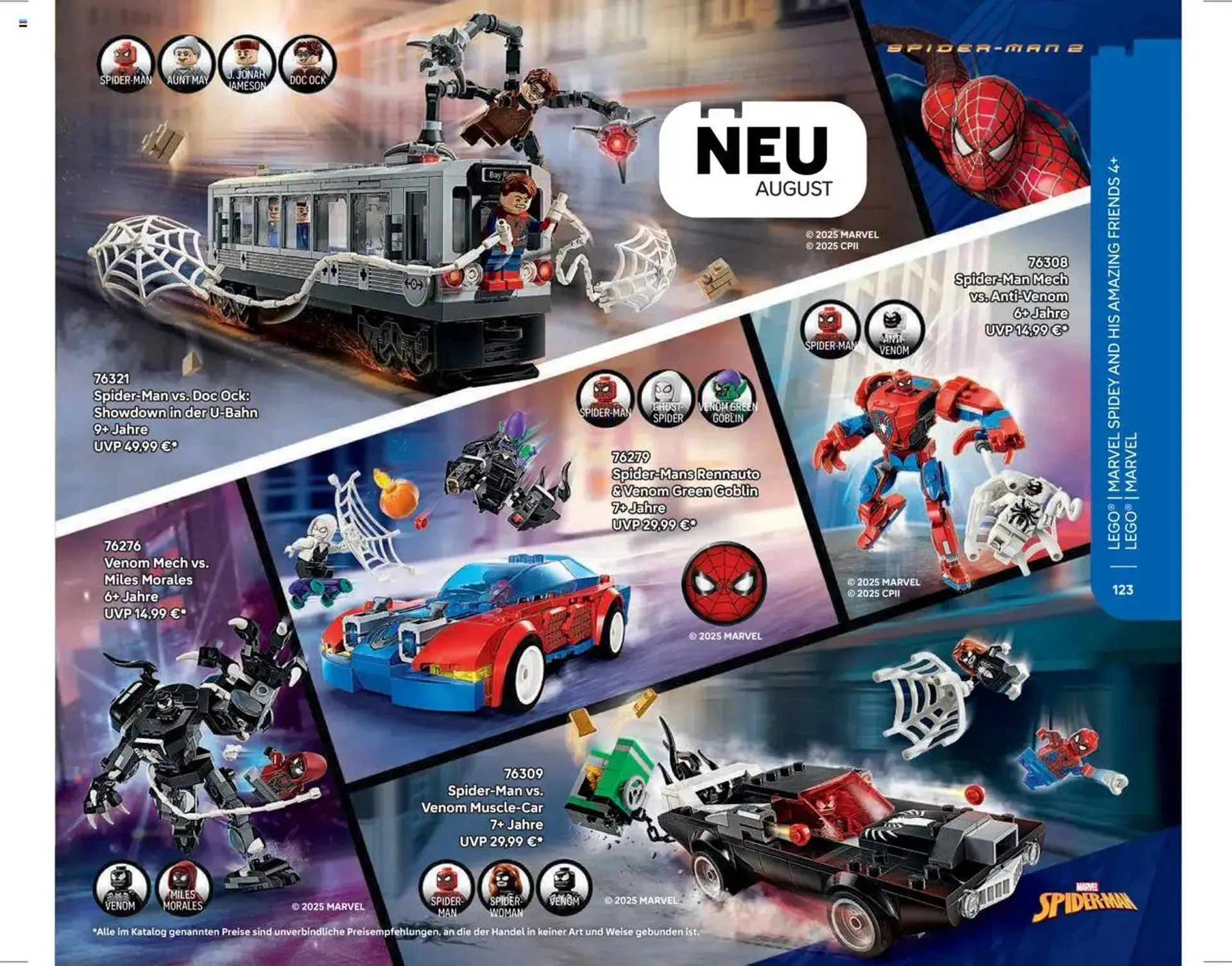 Lego Flugblatt von 1. September bis 31. Dezember 2025 - Flugblätt seite  123