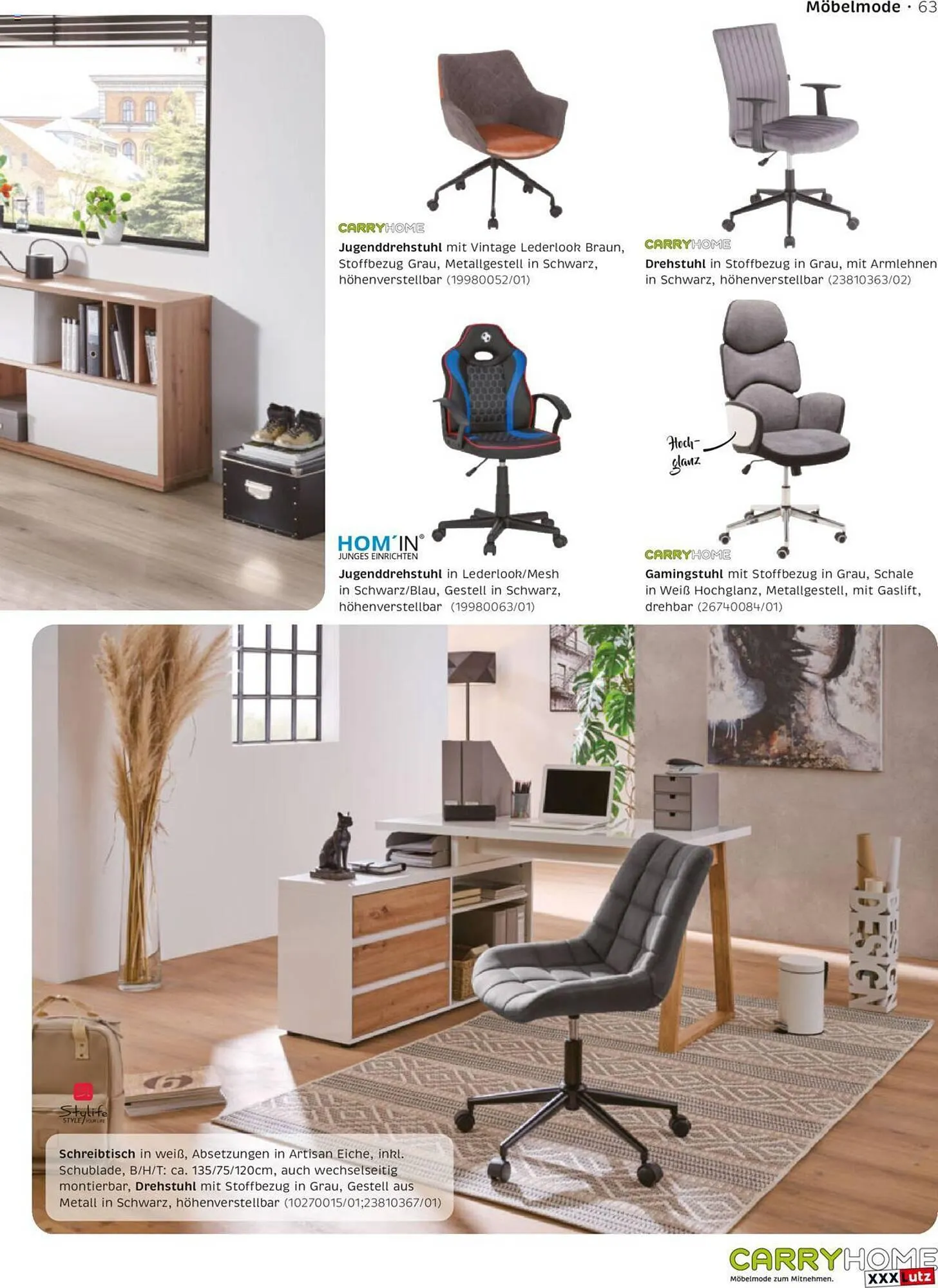 XXXLutz Flugblatt von 5. Juli bis 31. Mai 2024 - Flugblätt seite  63