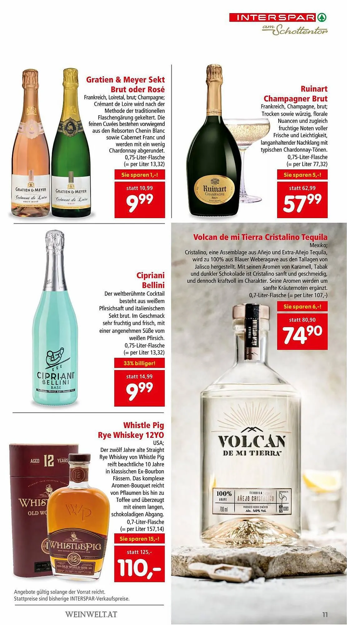 Interspar Flugblatt von 26. September bis 11. Oktober 2023 - Flugblätt seite 11