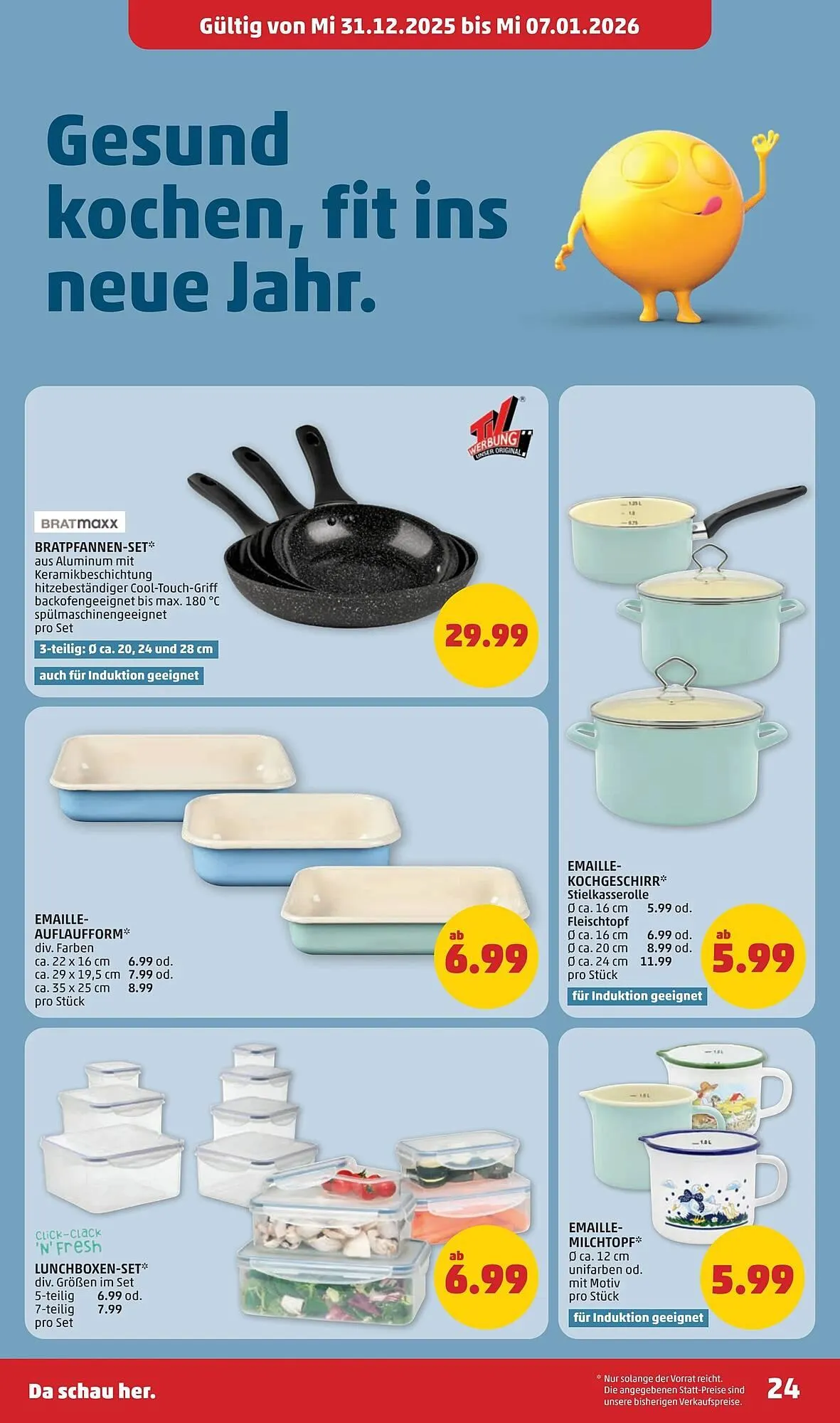 PENNY Flugblatt von 31. Dezember bis 7. Jänner 2026 - Flugblätt seite  24