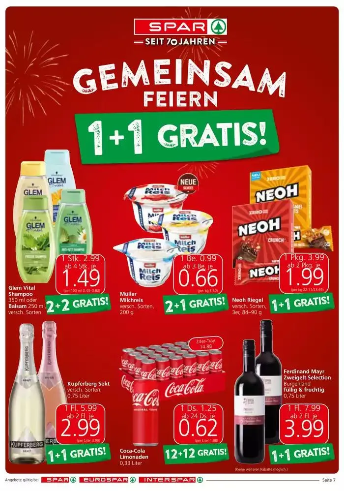 Aktuelle Deals und Angebote von 24. Oktober bis 7. November 2024 - Flugblätt seite 7