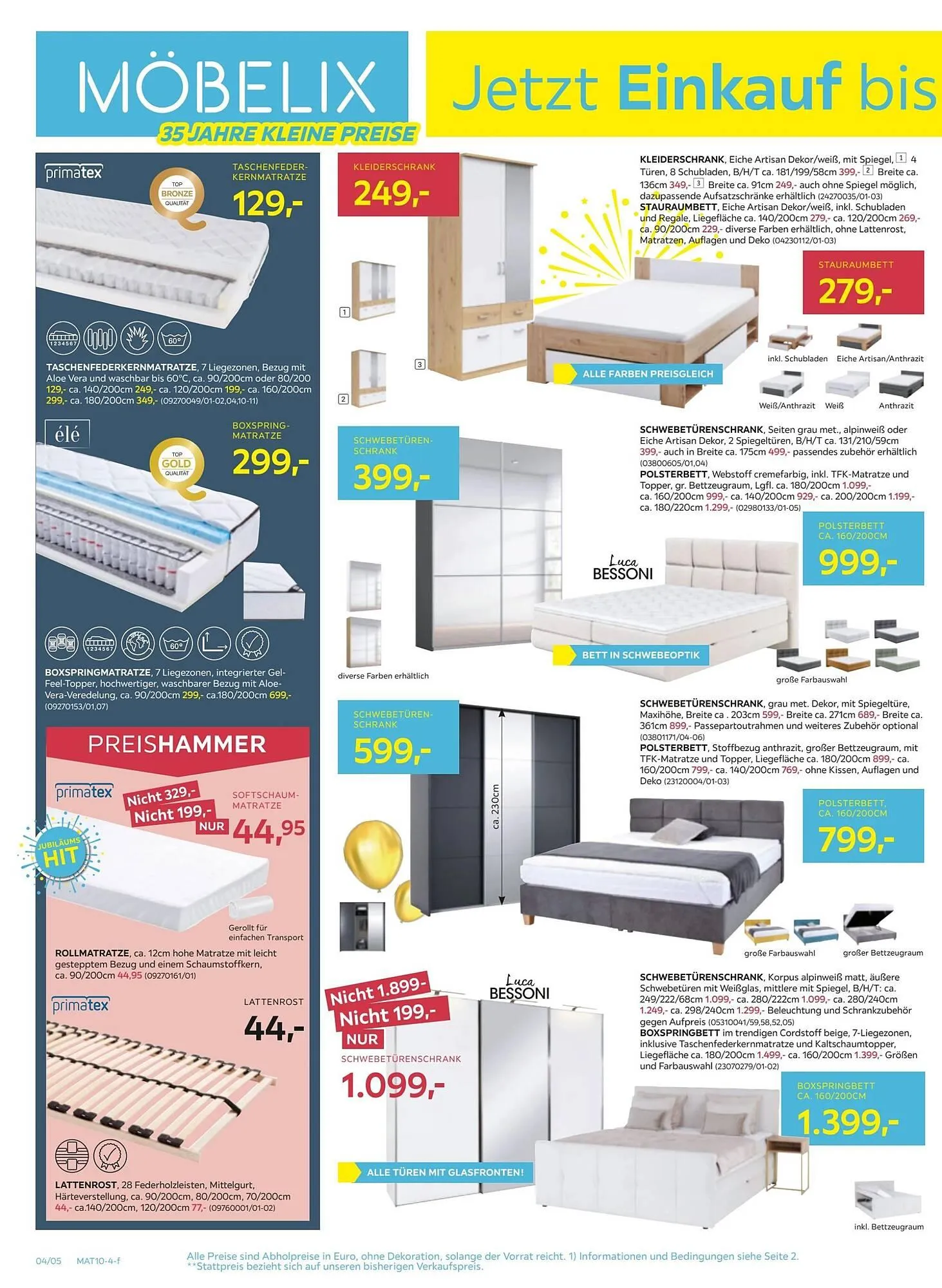 Möbelix Flugblatt von 23. September bis 2. Oktober 2024 - Flugblätt seite 4