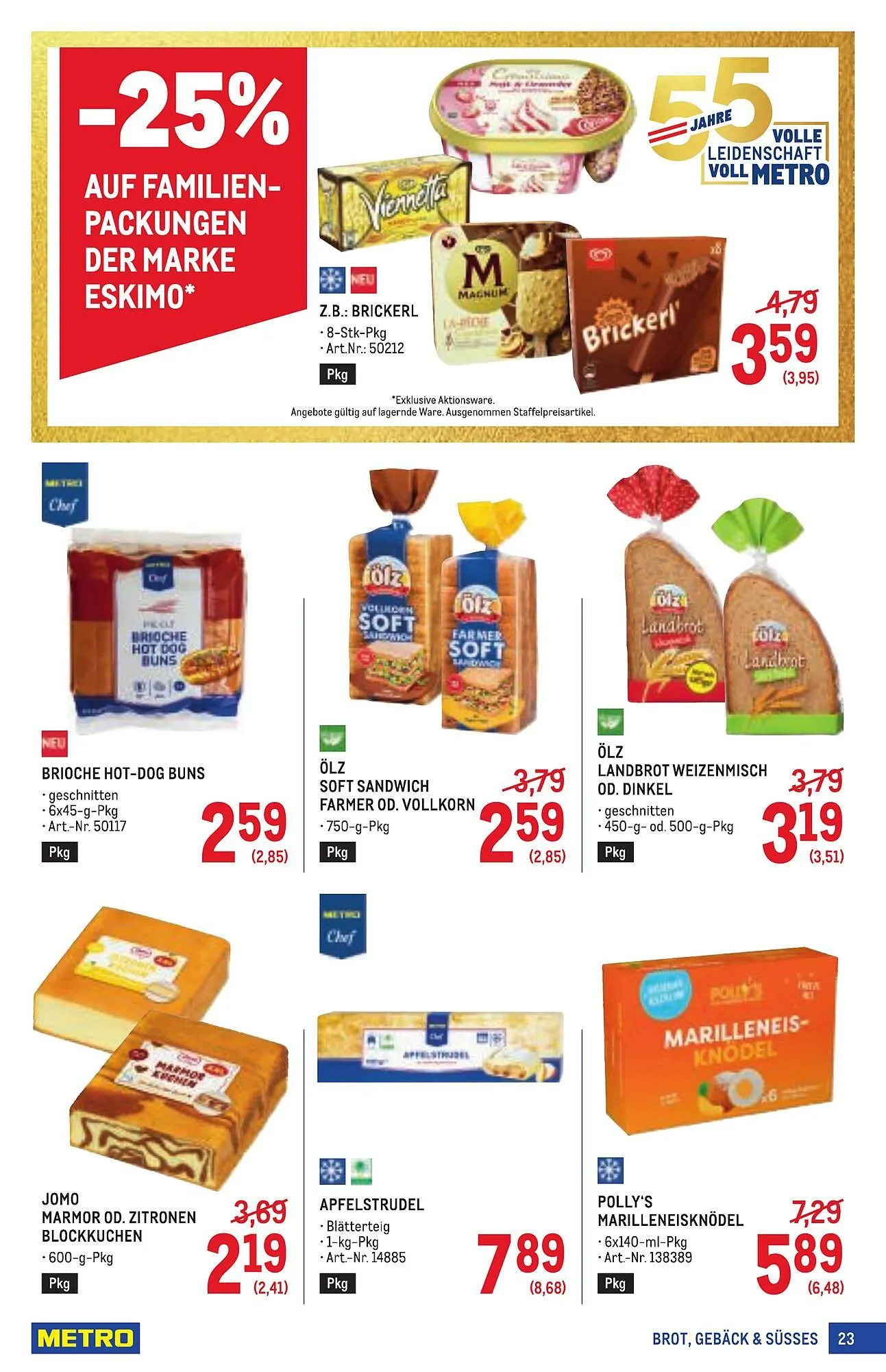 Metro Flugblatt von 16. April bis 29. April 2026 - Flugblätt seite  23