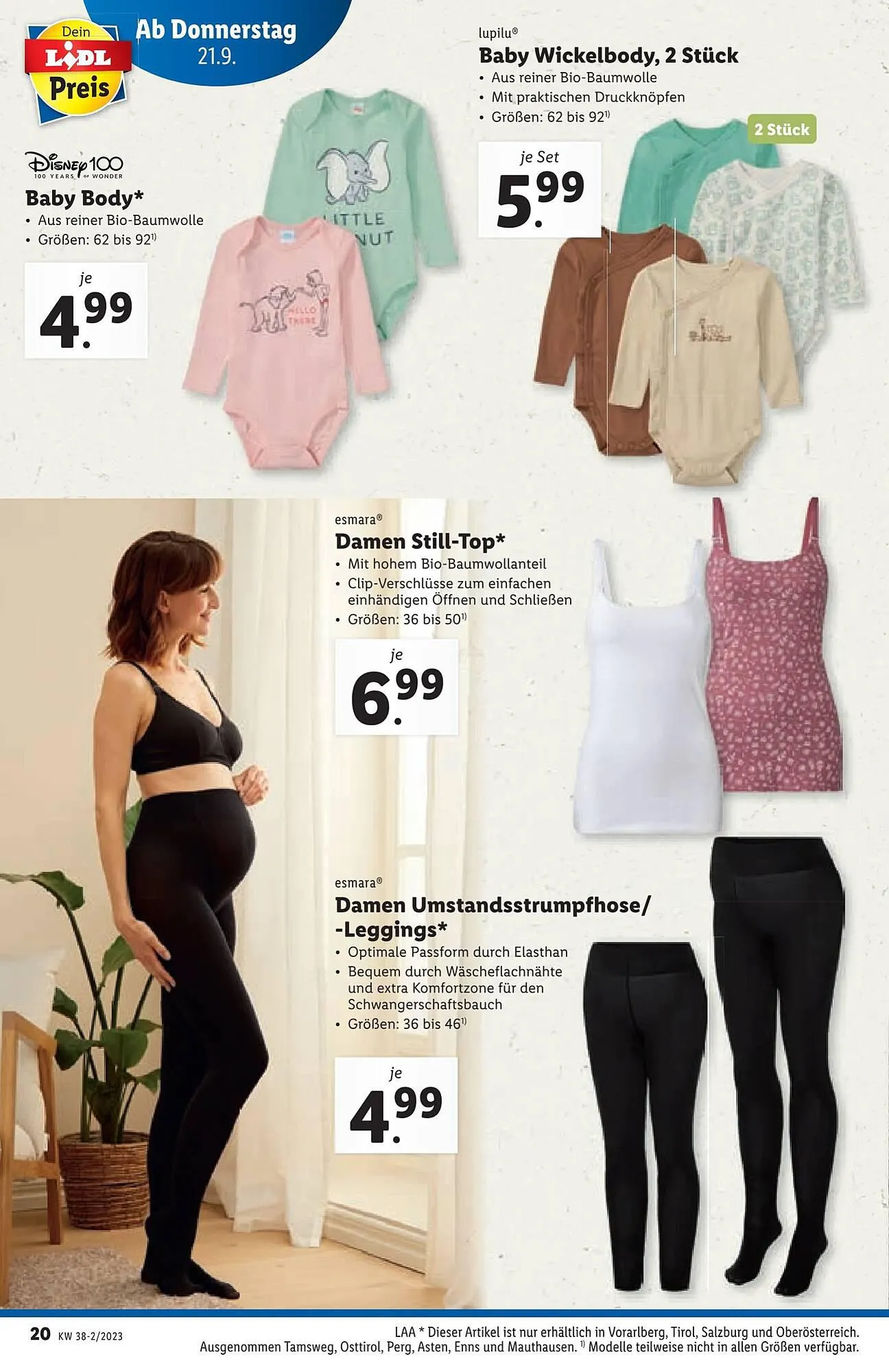 Lidl Flugblatt von 21. September bis 27. September 2023 - Flugblätt seite  20