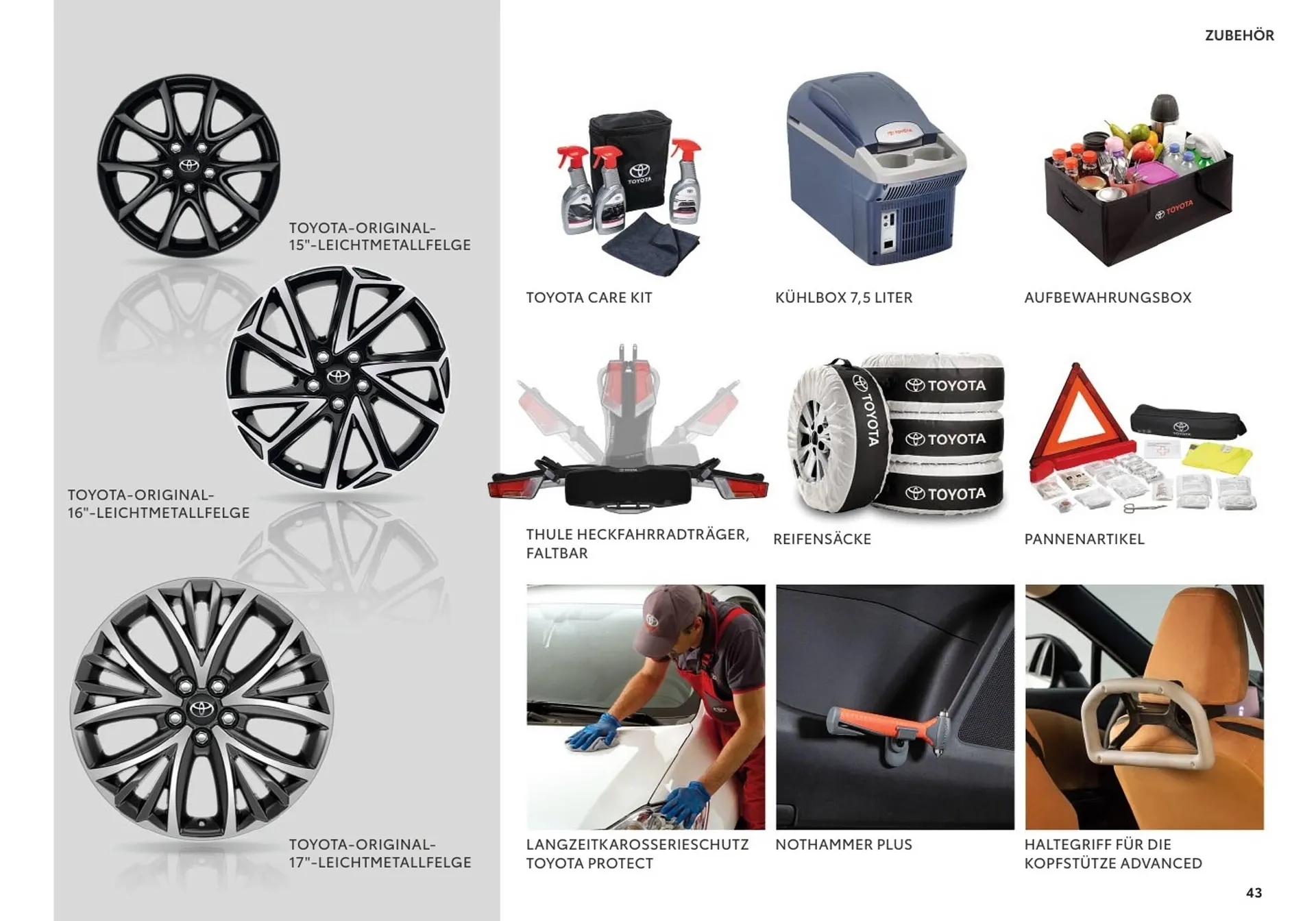 Toyota Flugblatt von 1. April bis 20. Oktober 2026 - Flugblätt seite  43