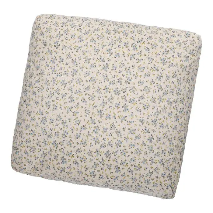 Kissen Blümchen, hellblau, 45 x 45 cm