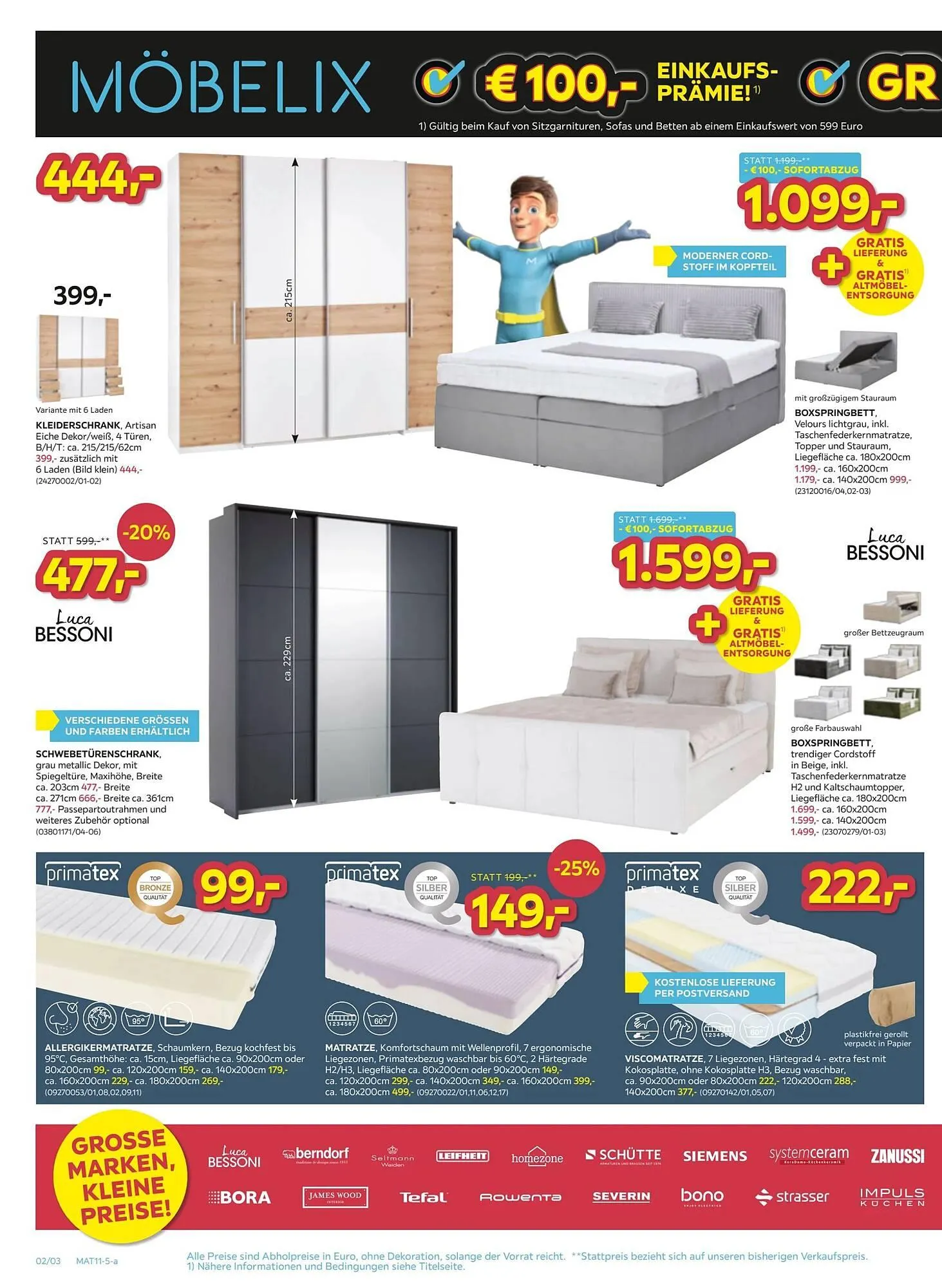 Möbelix Prospekt von 4. November bis 11. November 2025 - Flugblätt seite 2