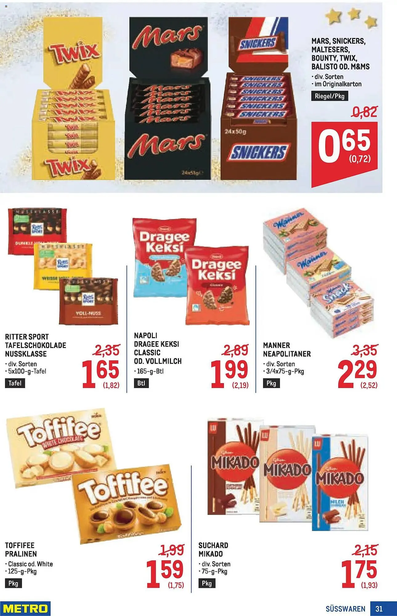 Metro Flugblatt von 27. November bis 10. Dezember 2025 - Flugblätt seite  31