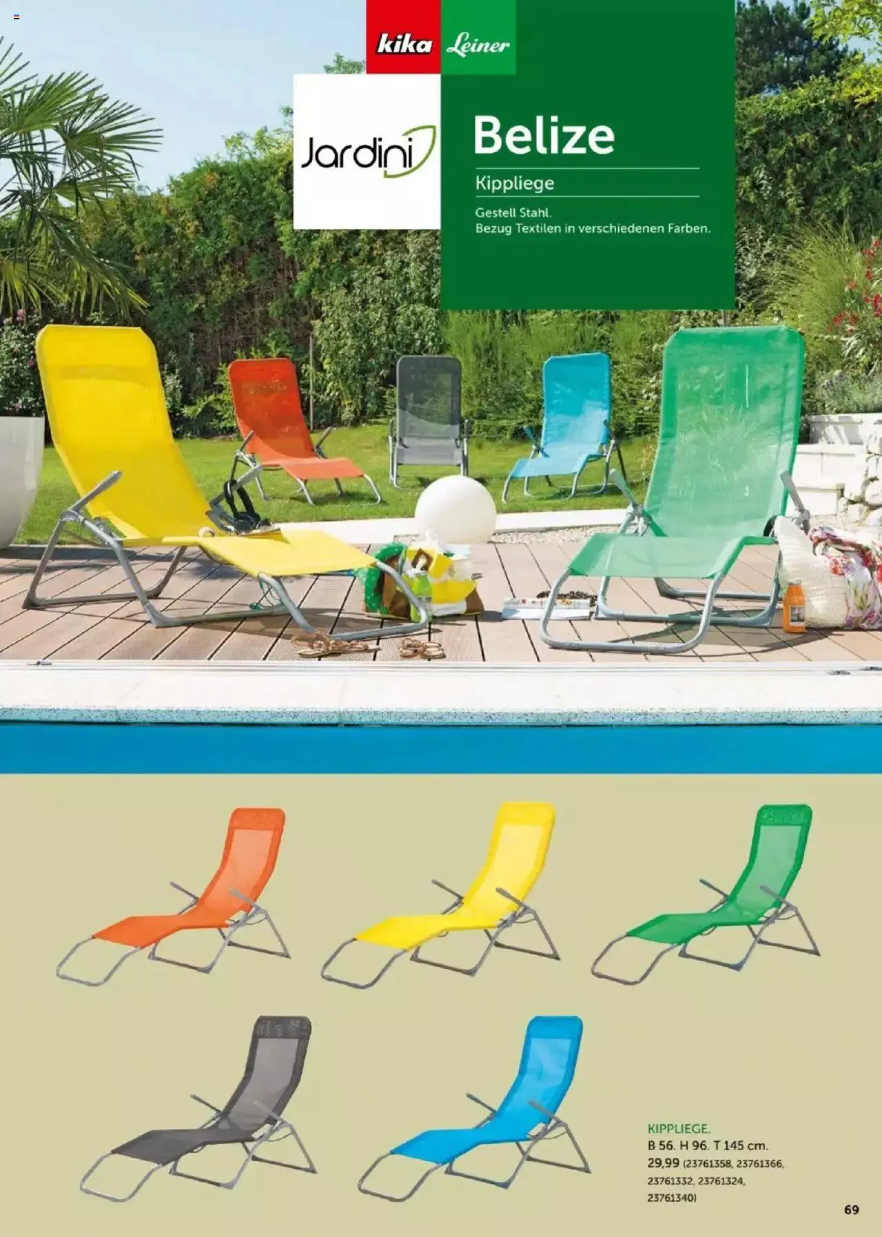 Leiner Garten Katalog 2024 von 4. März bis 30. September 2024 - Flugblätt seite  69