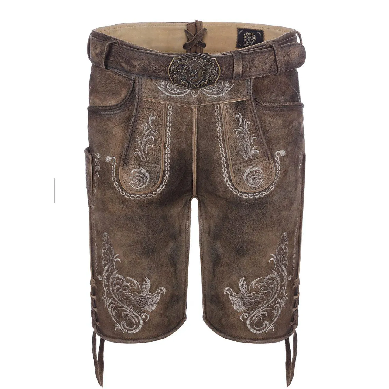 Herren Lederhose “Claus”, Hellbraun