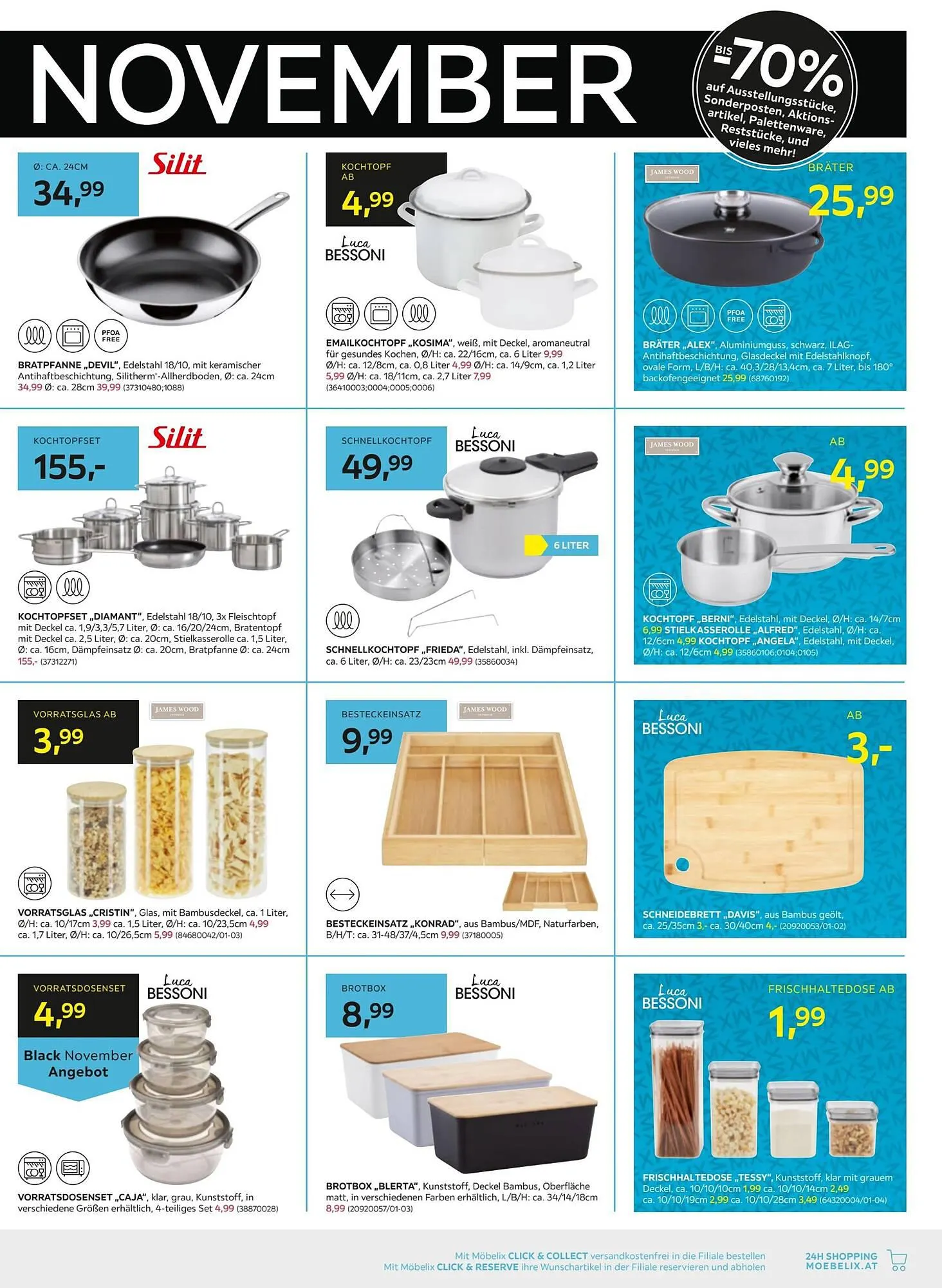 Möbelix Flugblatt von 19. November bis 28. November 2023 - Flugblätt seite 3