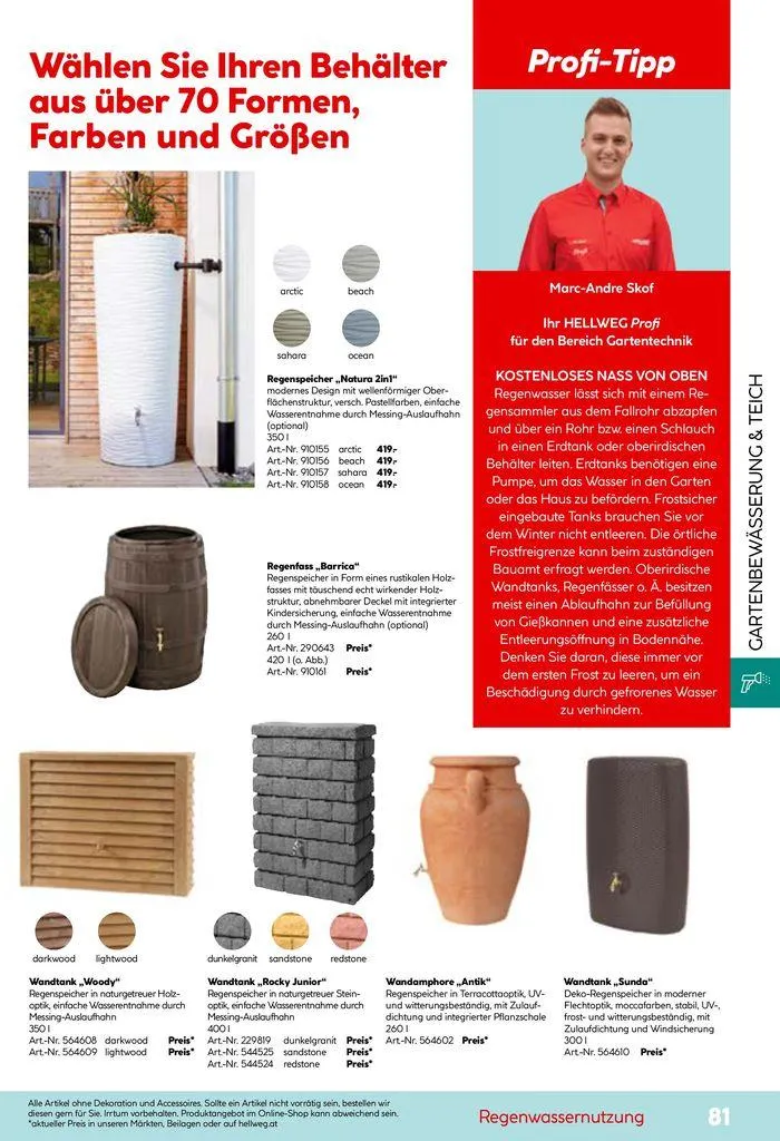 Smartes Gärtnern von 11. Juni bis 31. Dezember 2024 - Flugblätt seite 81