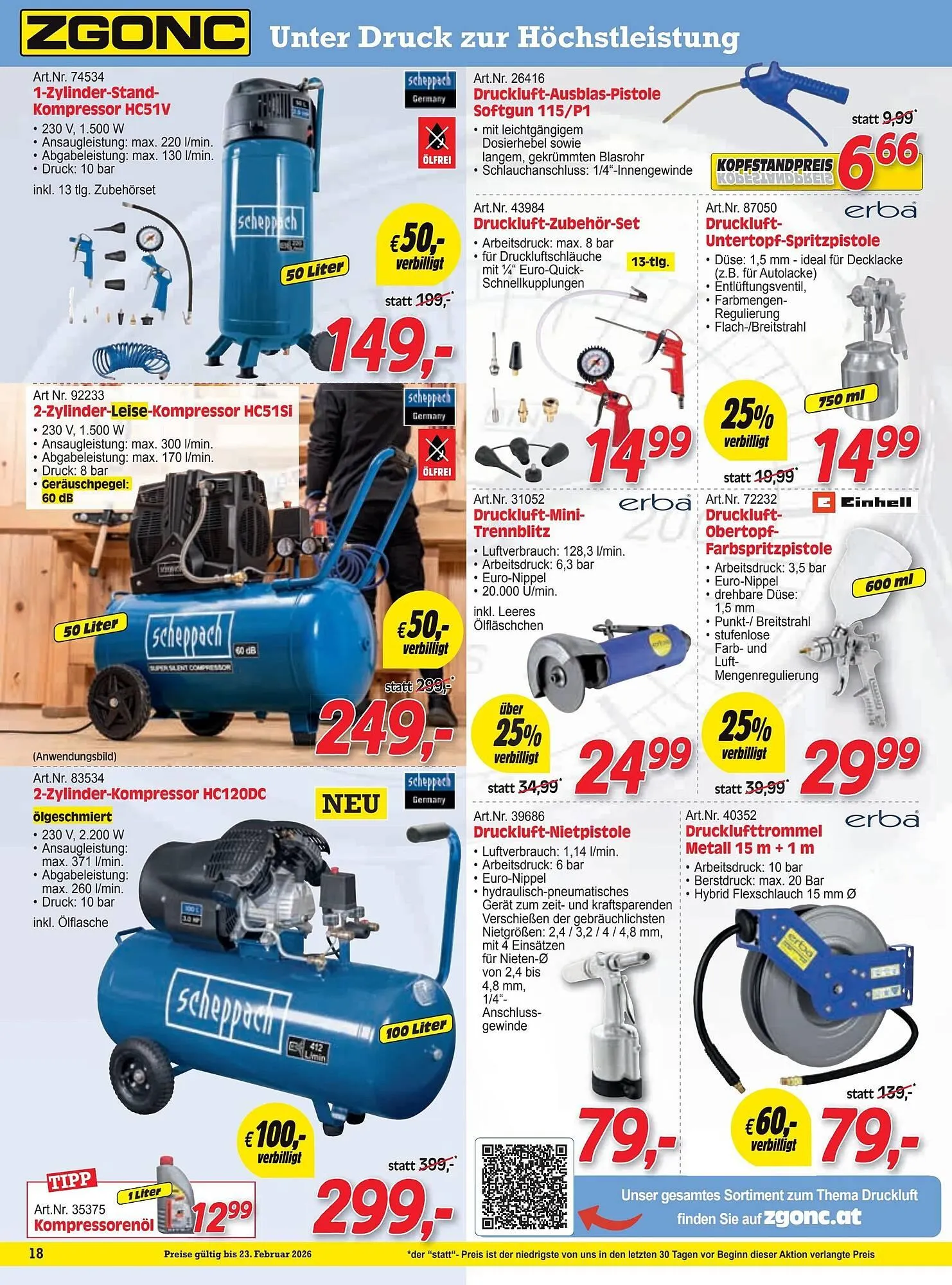 Zgonc Flugblatt von 1. Februar bis 23. Februar 2026 - Flugblätt seite 18