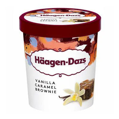 Häagen-Dazs Vanilla Caramel Brownie