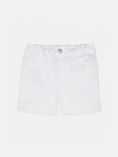 Jeansshorts mit elastischem Bund