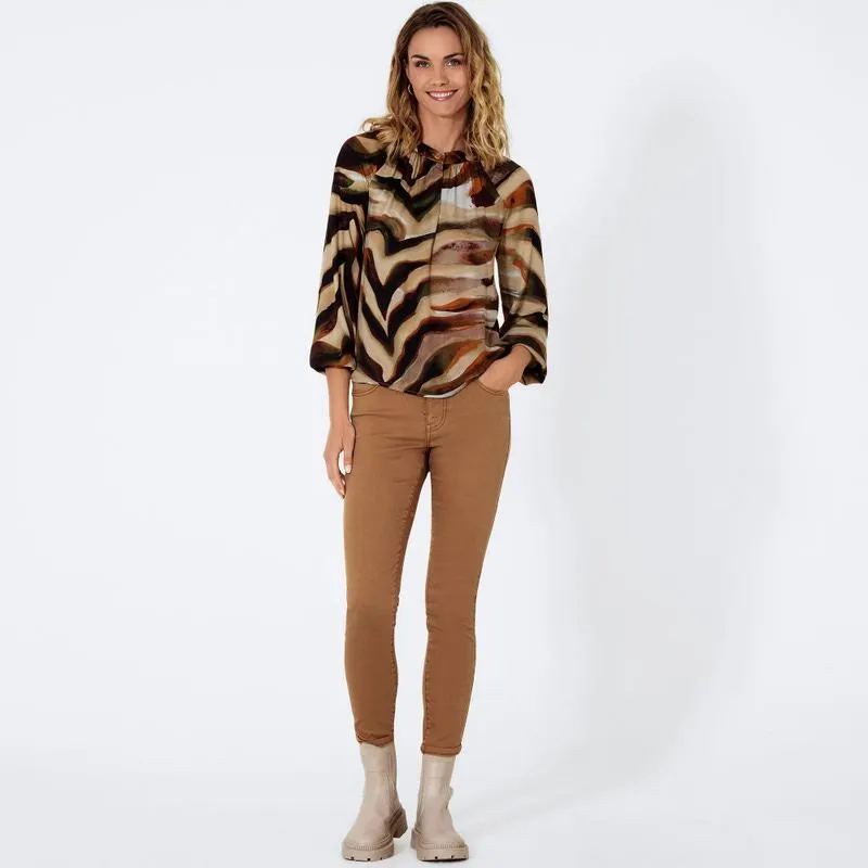 Damen-Hose im 5-Pocket-Style