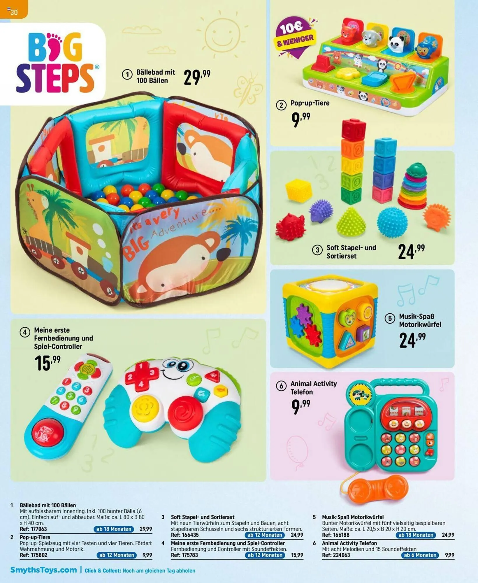 Smyths Toys Flugblatt von 25. September bis 13. Dezember 2024 - Flugblätt seite 30