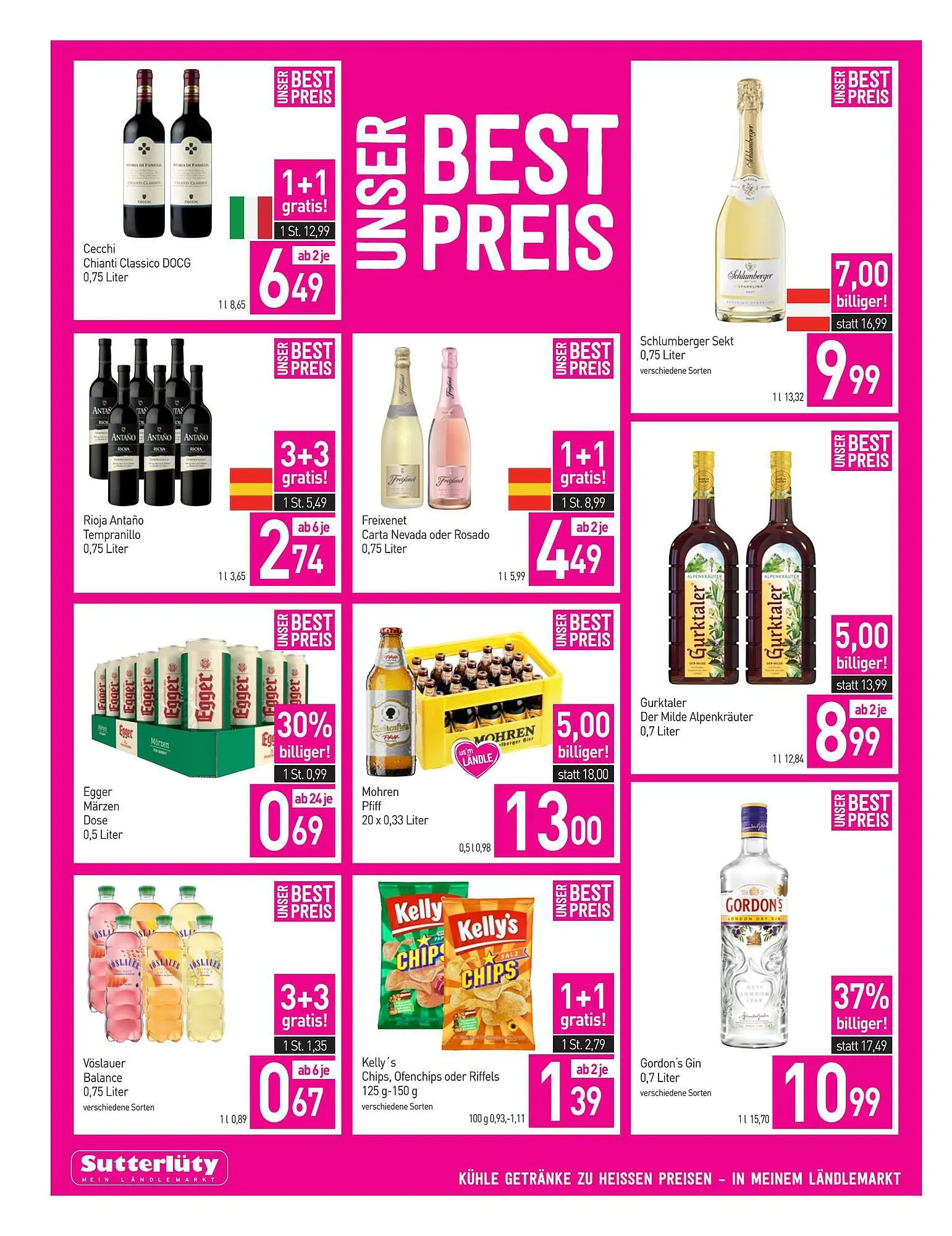 Sutterlüty Flugblatt von 14. September bis 20. September 2023 - Flugblätt seite 10