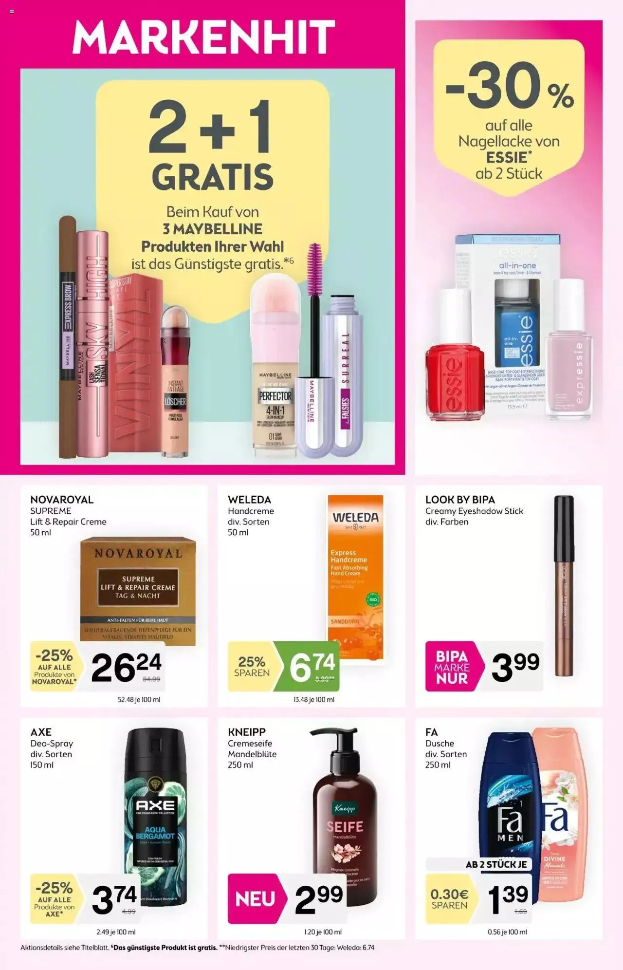 Bipa Black Friday von 16. November bis 29. November 2023 - Flugblätt seite 6