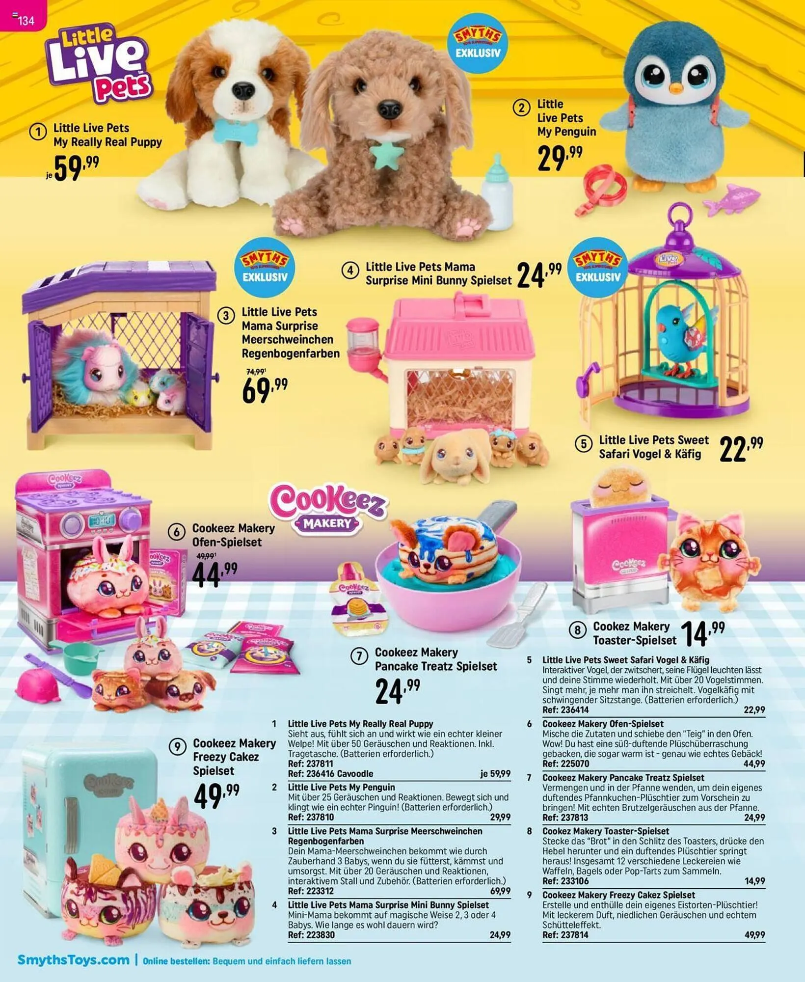 Smyths Toys Flugblatt von 25. September bis 13. Dezember 2024 - Flugblätt seite  134