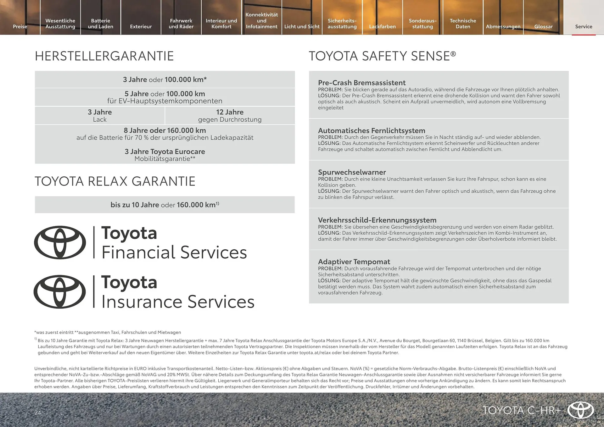 Toyota Flugblatt von 1. April bis 30. April 2026 - Flugblätt seite  24