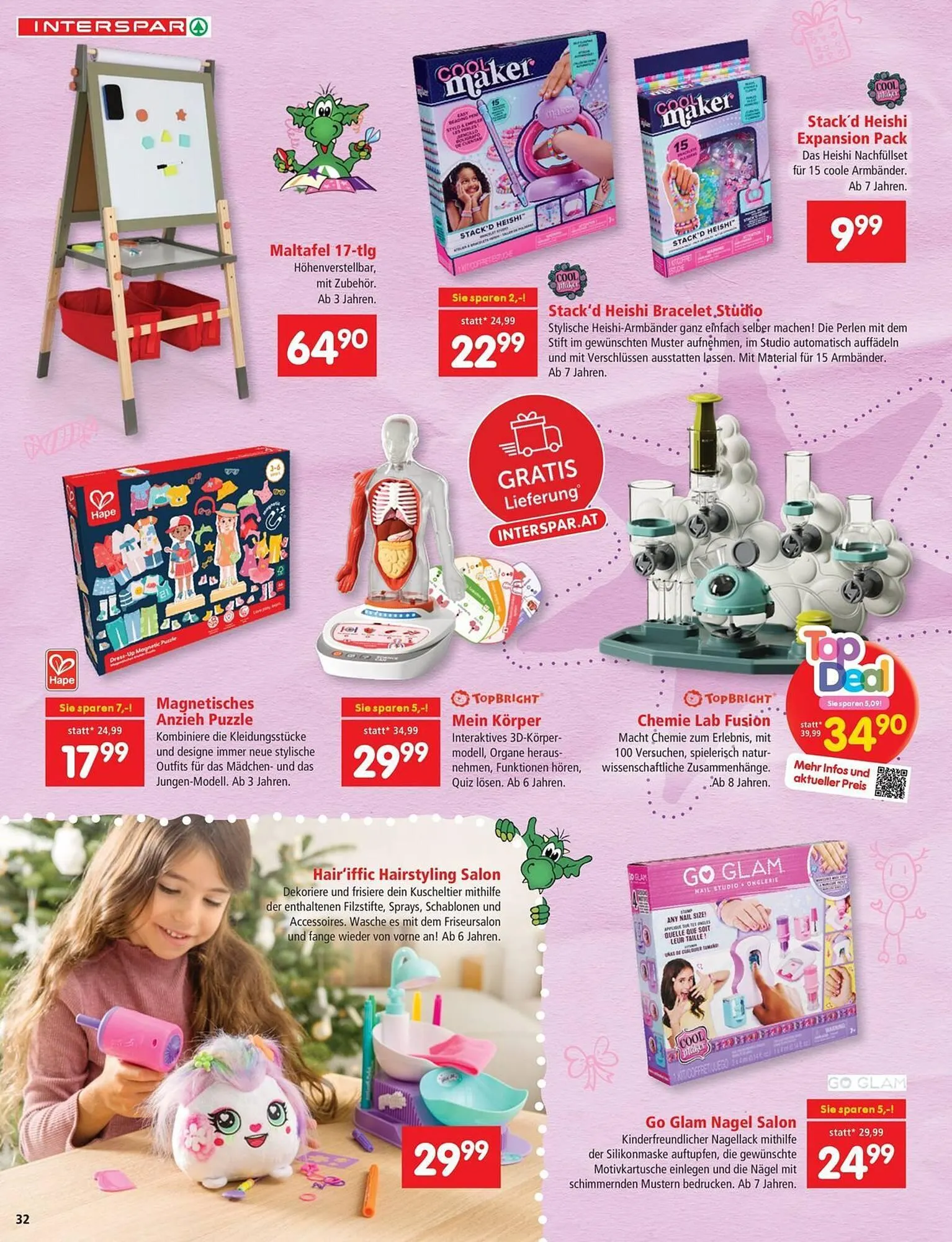 Interspar Flugblatt von 22. Oktober bis 15. Dezember 2025 - Flugblätt seite 32