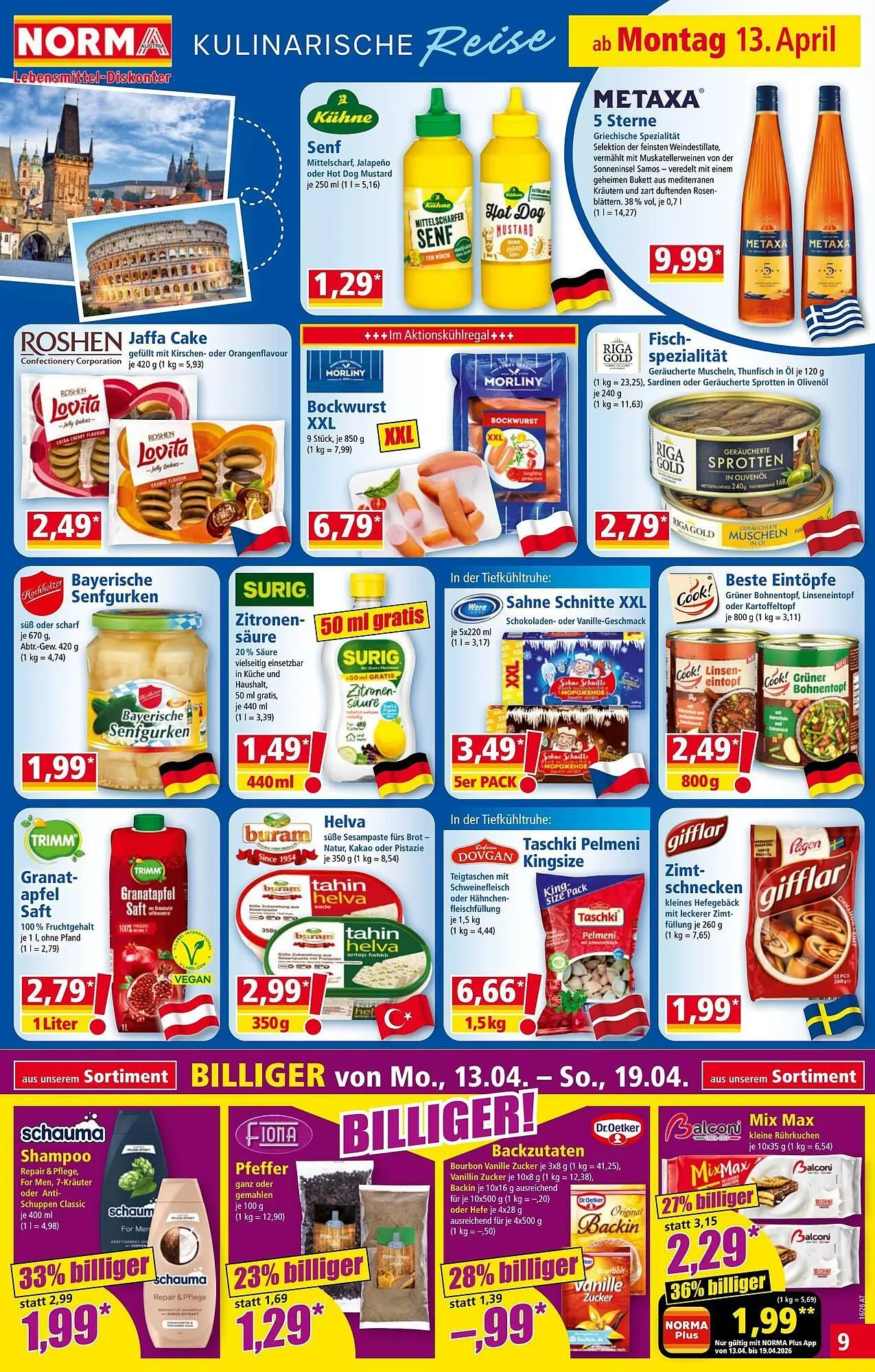 Norma Prospekt von 13. April bis 19. April 2026 - Flugblätt seite  9