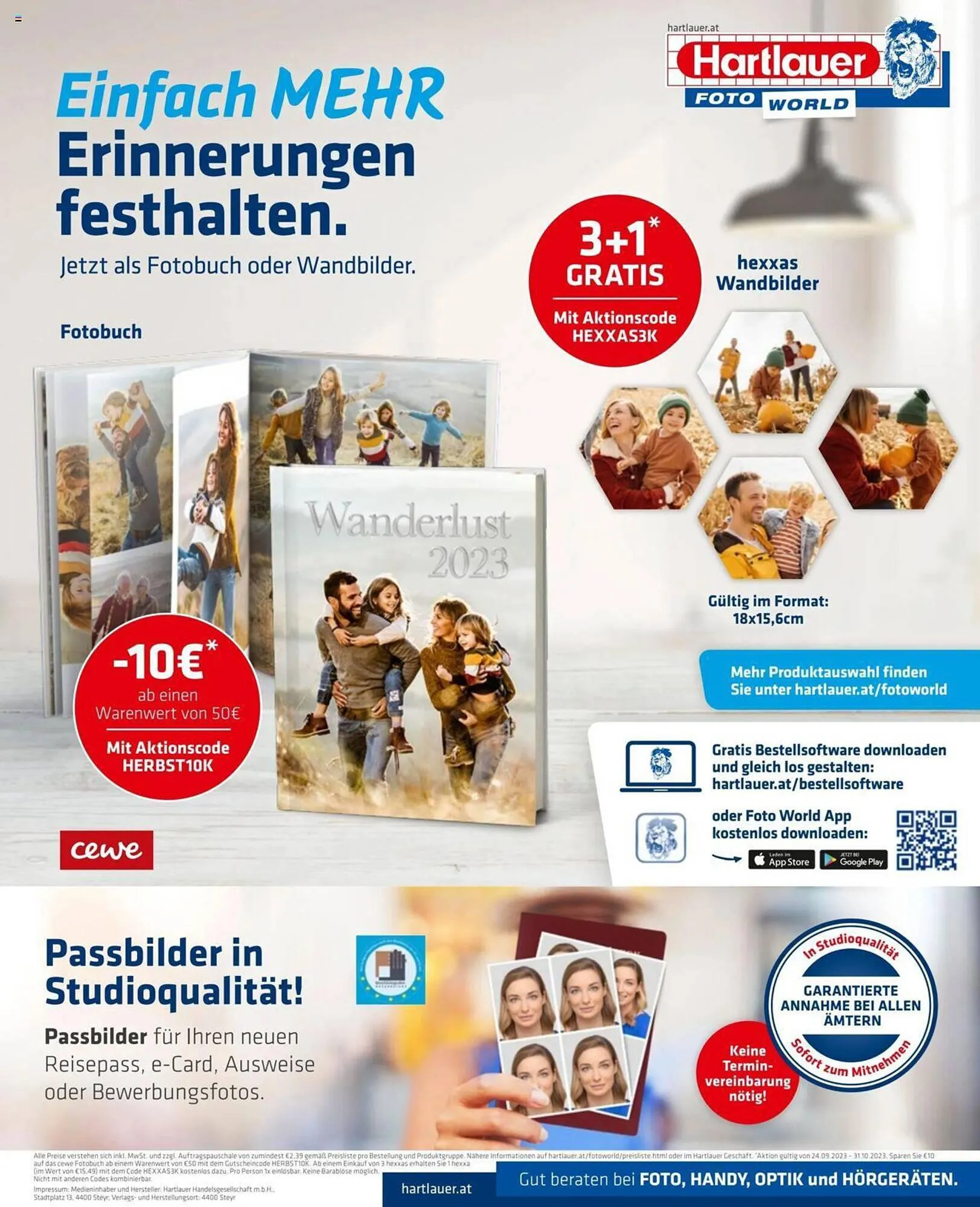 Hartlauer Flugblatt von 24. September bis 31. Oktober 2023 - Flugblätt seite 12