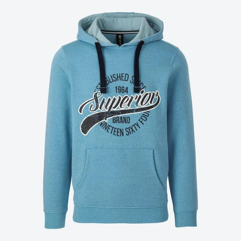 Herren-Sweatshirt mit Känguru-Tasche