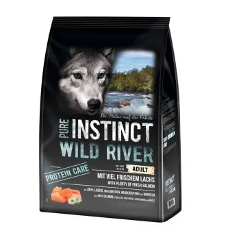 PURE INSTINCT WILD RIVER mit Lachs für Hunde 4 kg